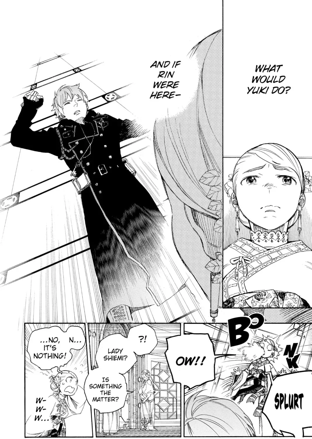 Read Blue Exorcist chapter 7.4 image 22 on Lezhin