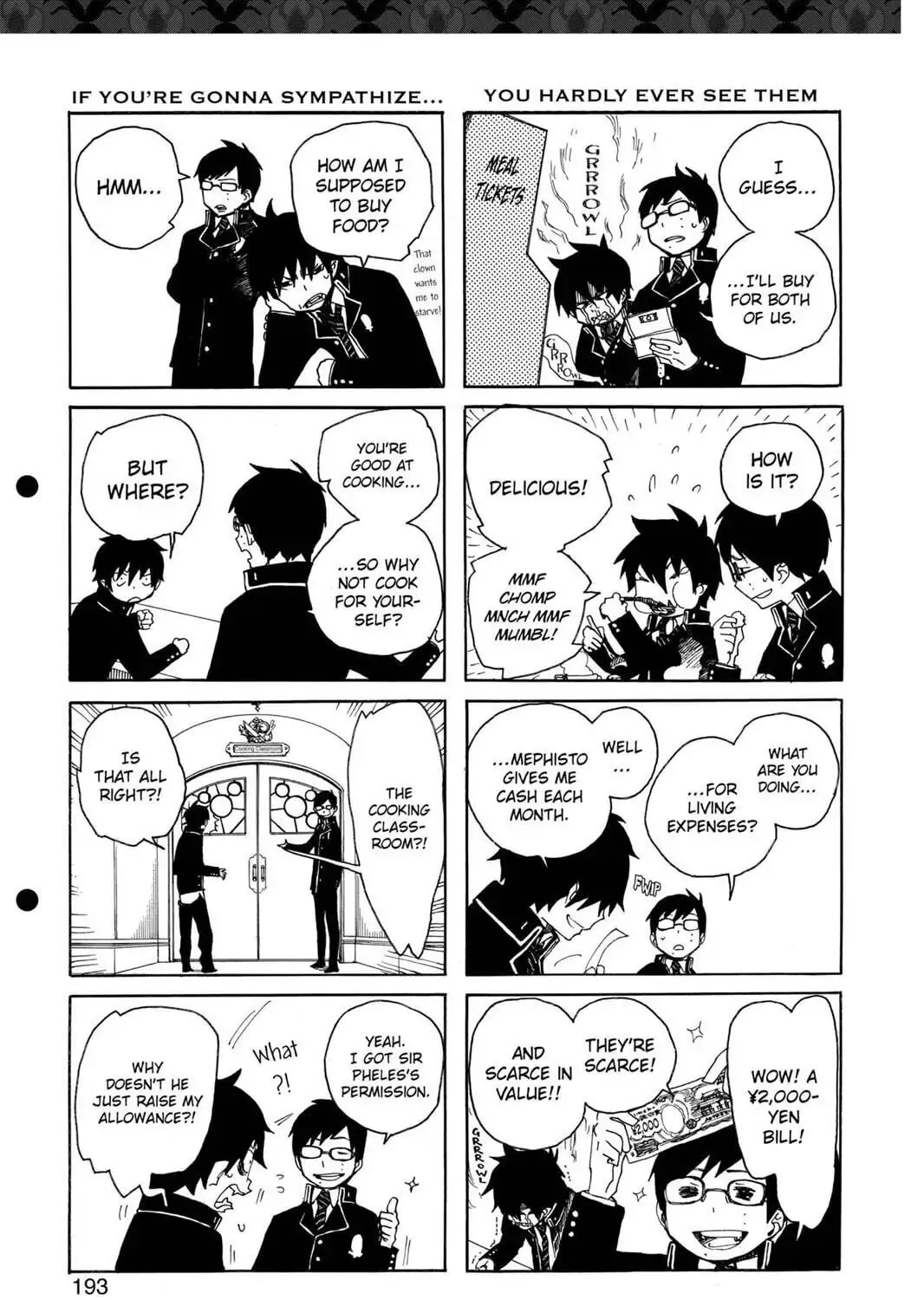 Read Blue Exorcist chapter 7.5 image 4 on Lezhin