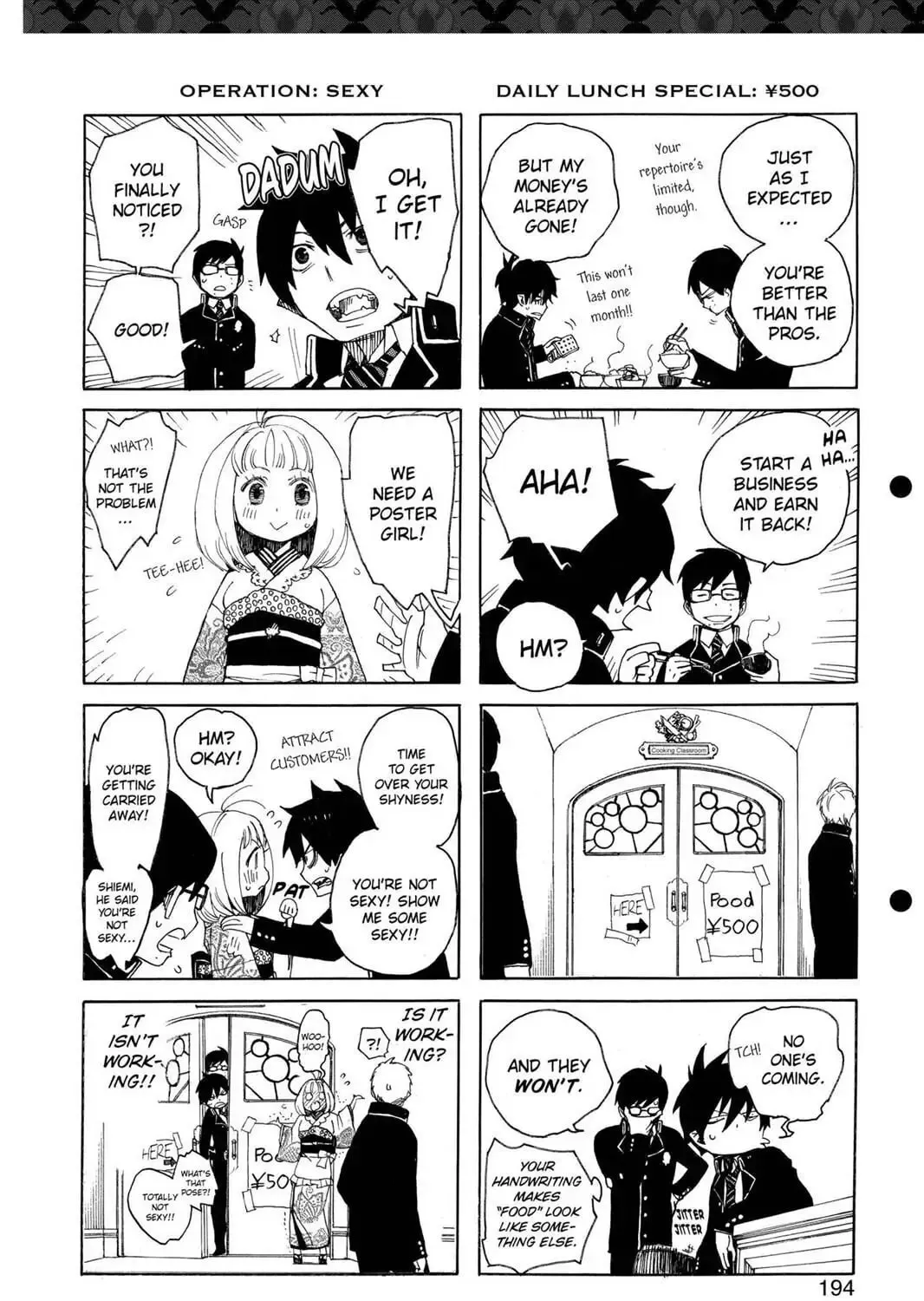 Read Blue Exorcist chapter 7.5 image 6 on Lezhin