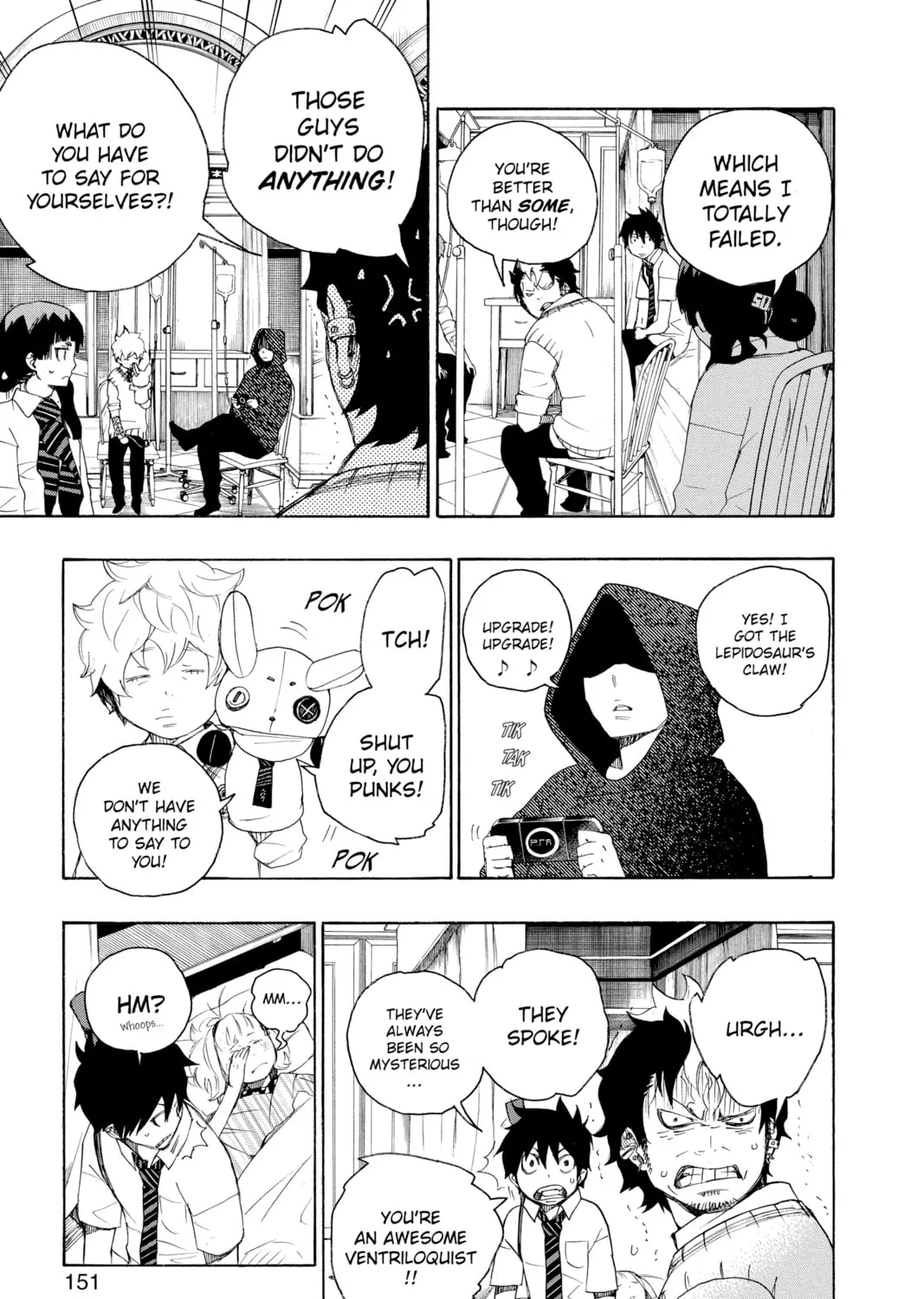 Read Blue Exorcist chapter 7 image 12 on Lezhin