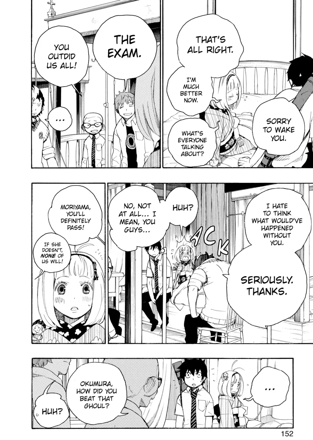 Read Blue Exorcist chapter 7 image 14 on Lezhin