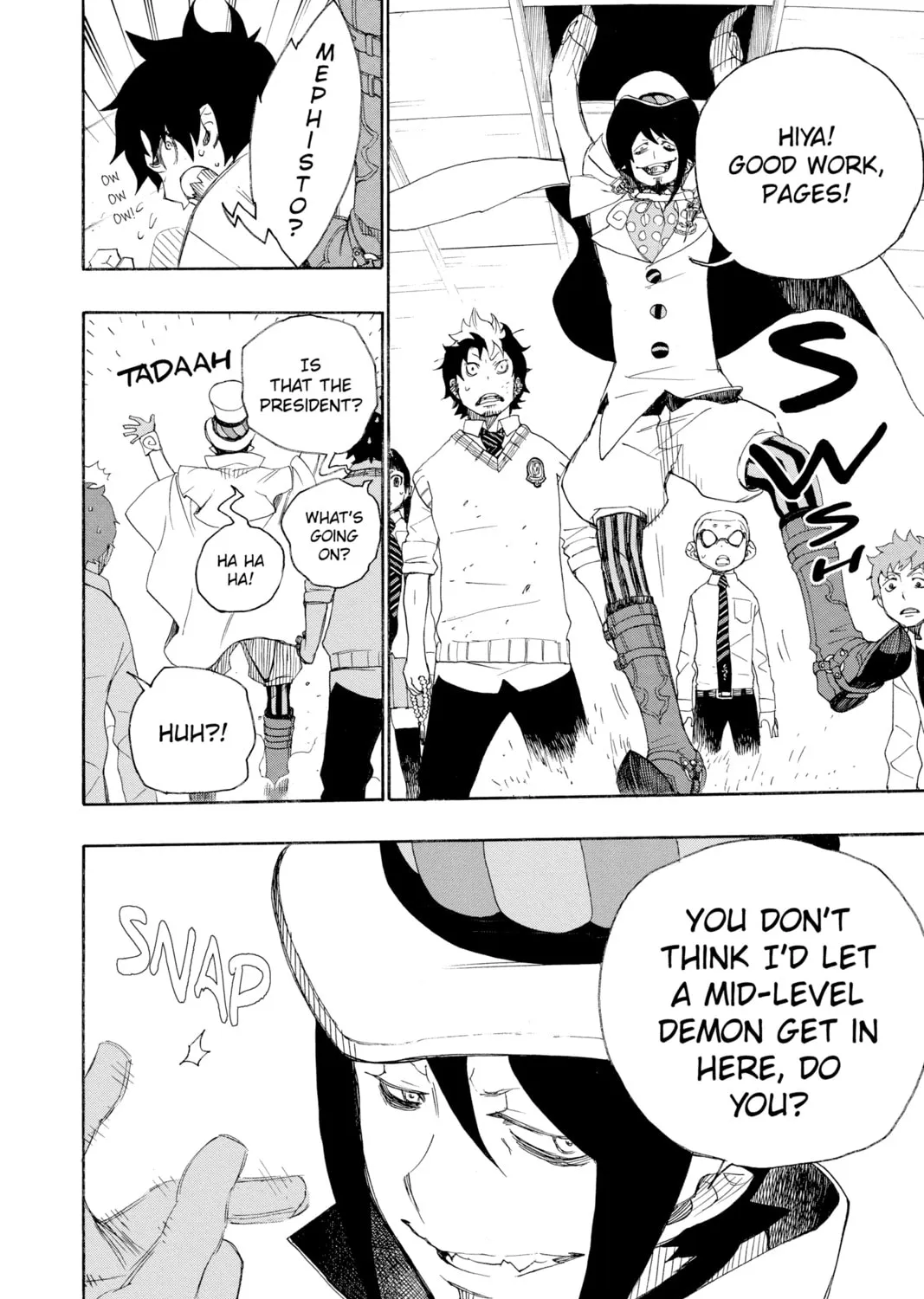 Read Blue Exorcist chapter 7 image 2 on Lezhin