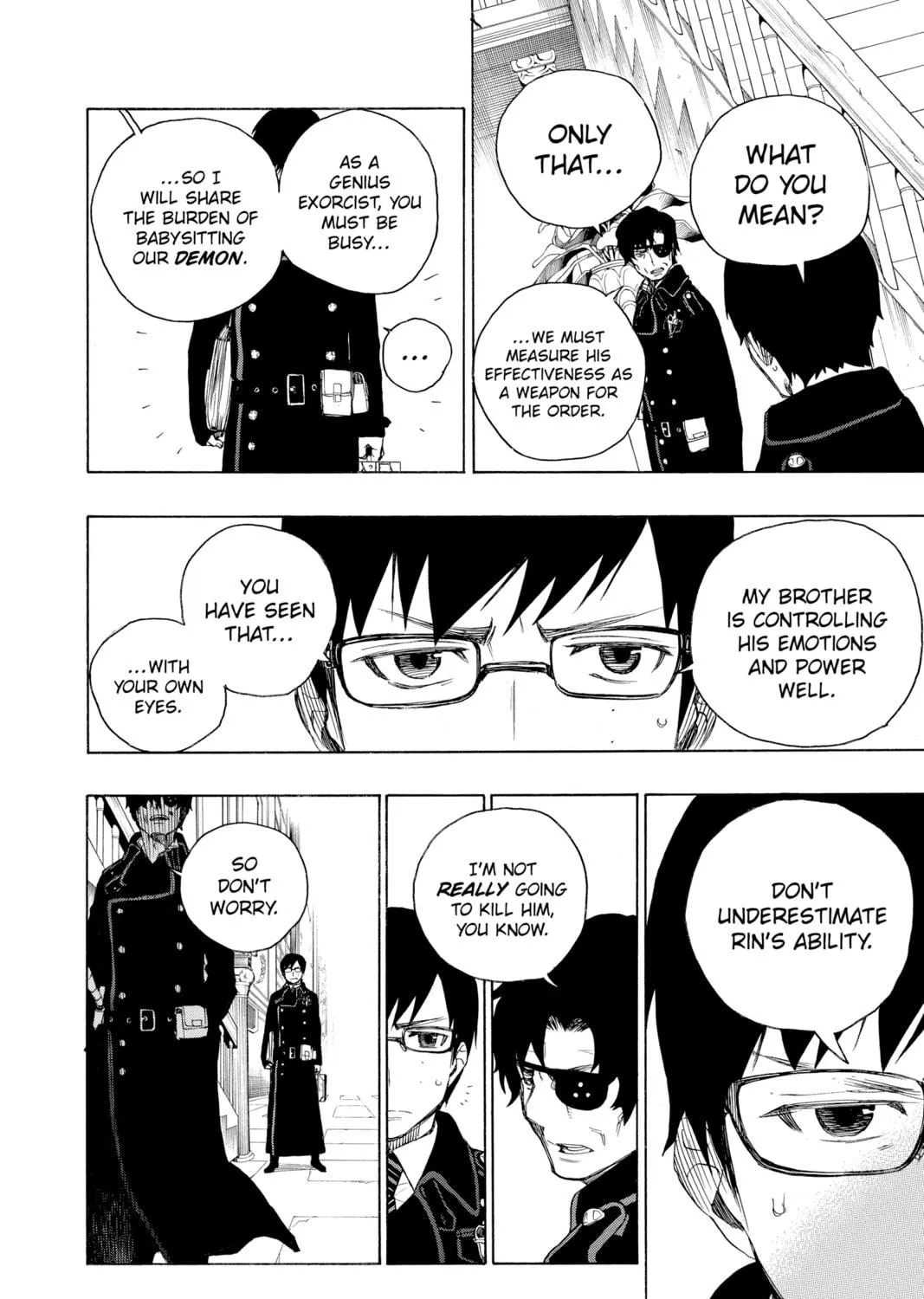 Read Blue Exorcist chapter 7 image 22 on Lezhin