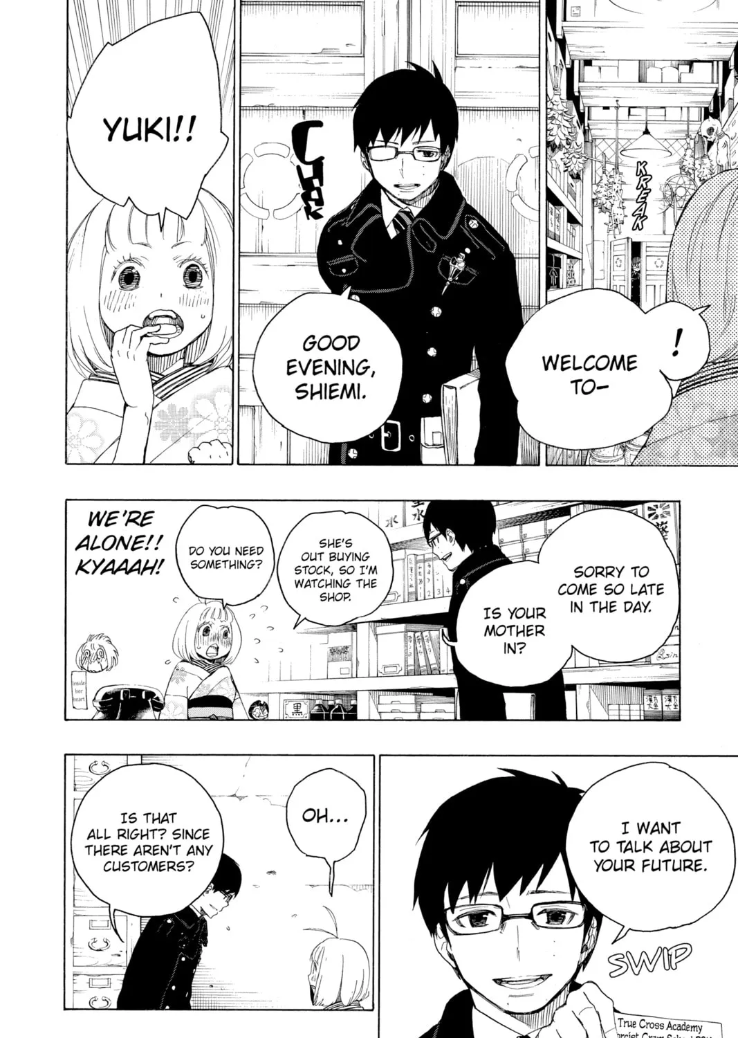 Read Blue Exorcist chapter 7 image 26 on Lezhin