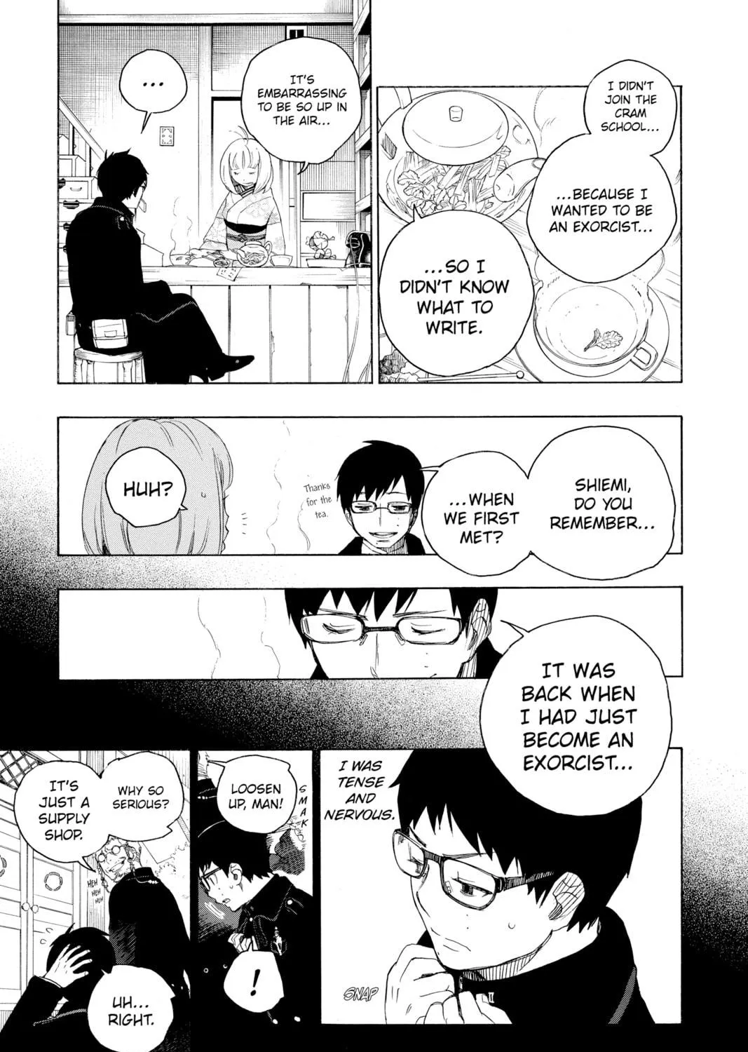 Read Blue Exorcist chapter 7 image 28 on Lezhin