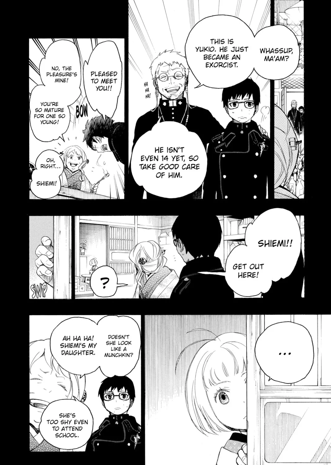 Read Blue Exorcist chapter 7 image 30 on Lezhin