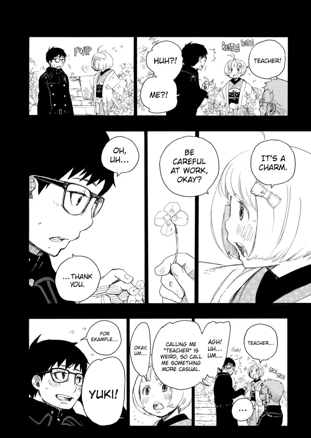 Read Blue Exorcist chapter 7 image 34 on Lezhin