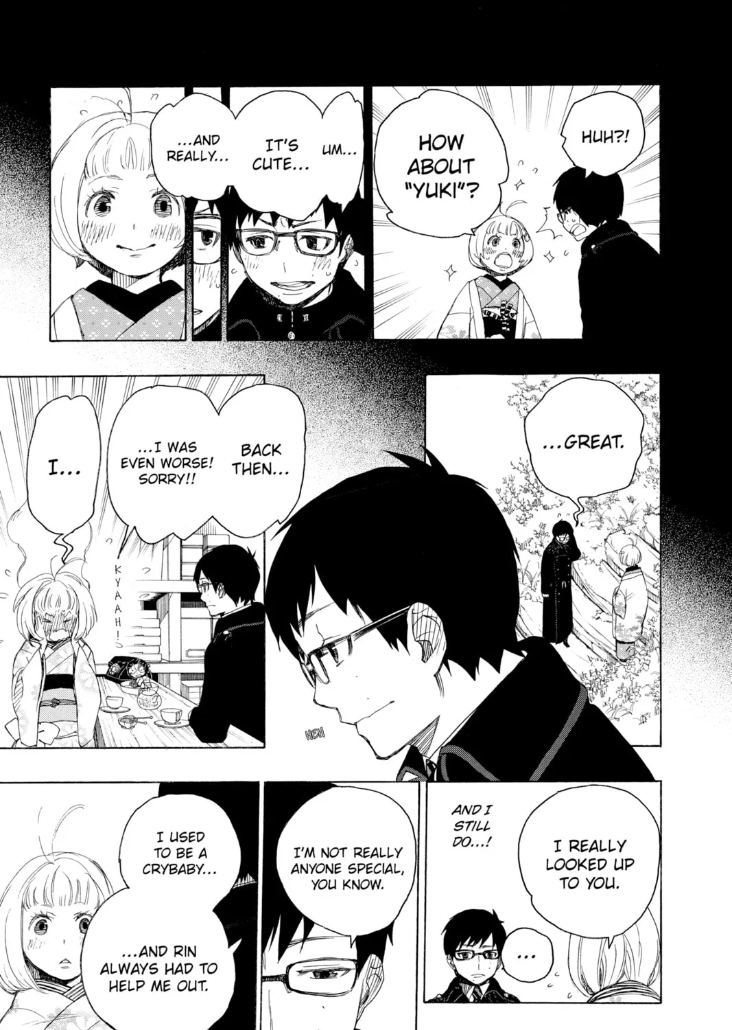 Read Blue Exorcist chapter 7 image 36 on Lezhin