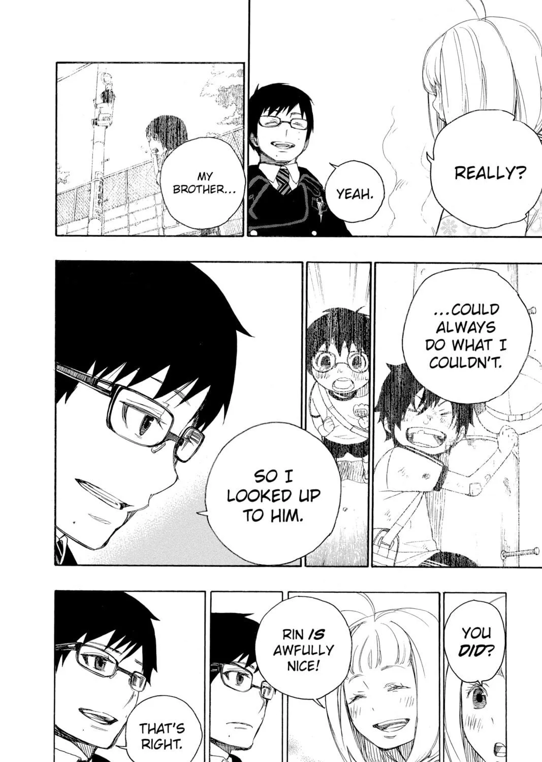 Read Blue Exorcist chapter 7 image 38 on Lezhin