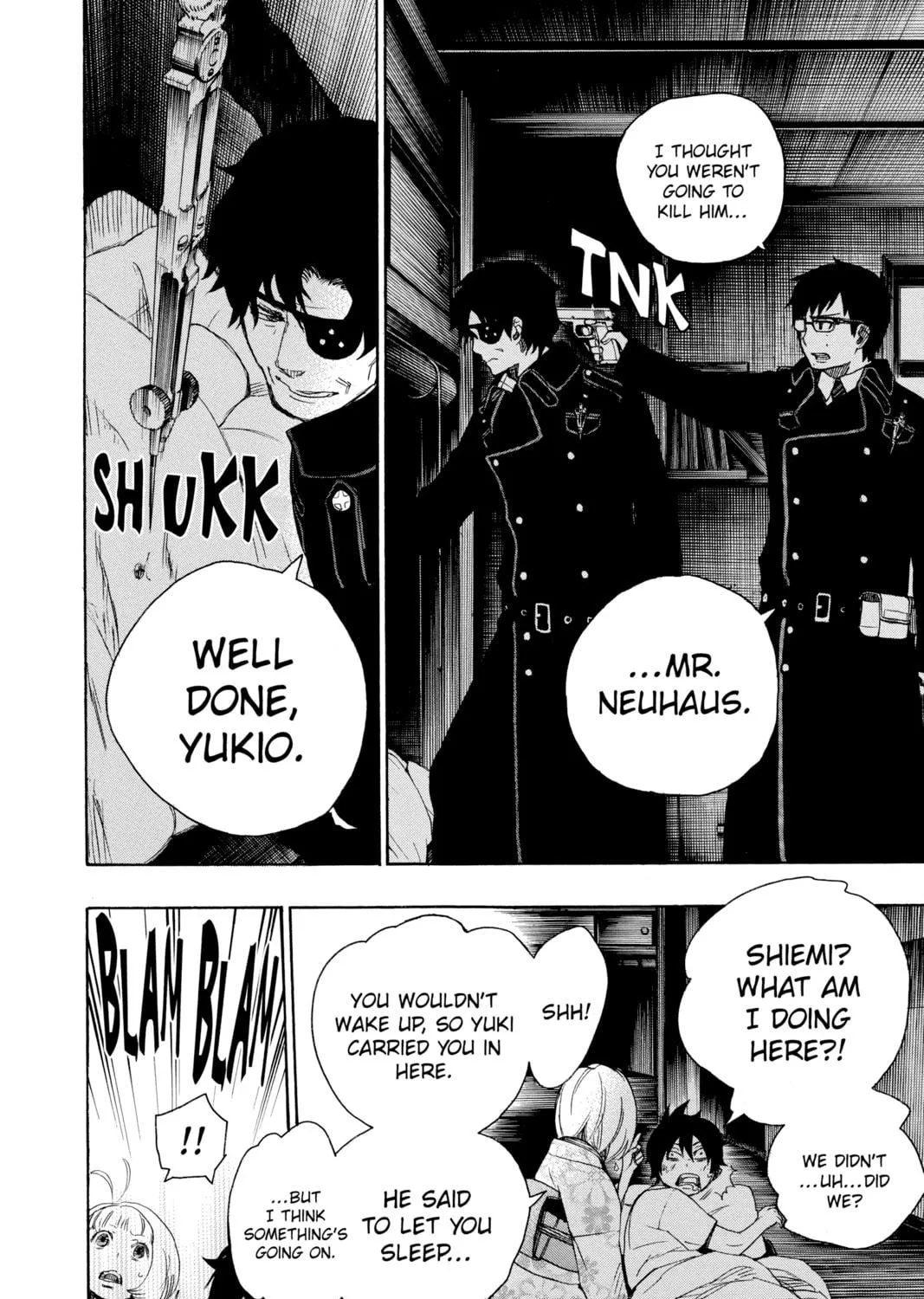 Read Blue Exorcist chapter 7 image 46 on Lezhin