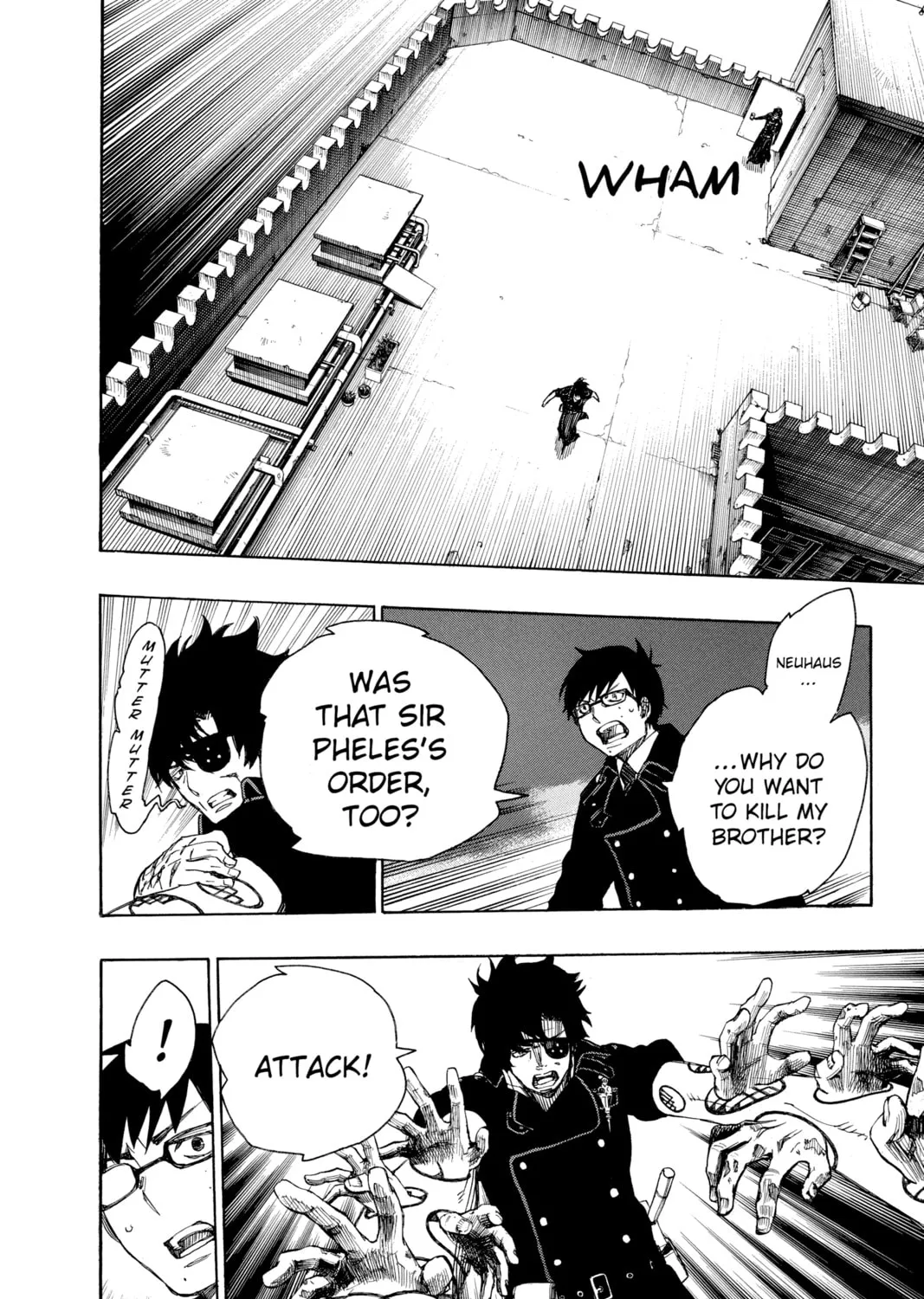 Read Blue Exorcist chapter 7 image 50 on Lezhin