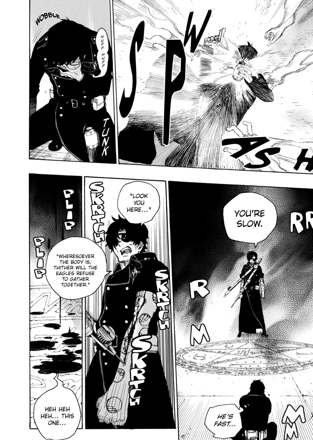 Read Blue Exorcist chapter 7 image 54 on Lezhin