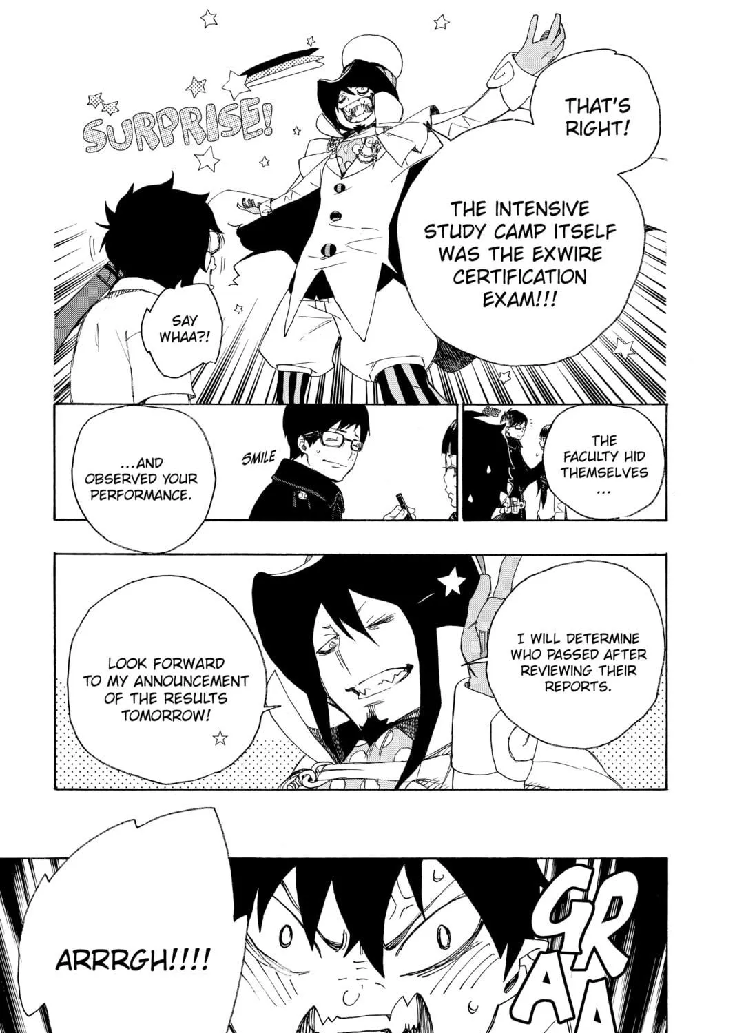 Read Blue Exorcist chapter 7 image 8 on Lezhin