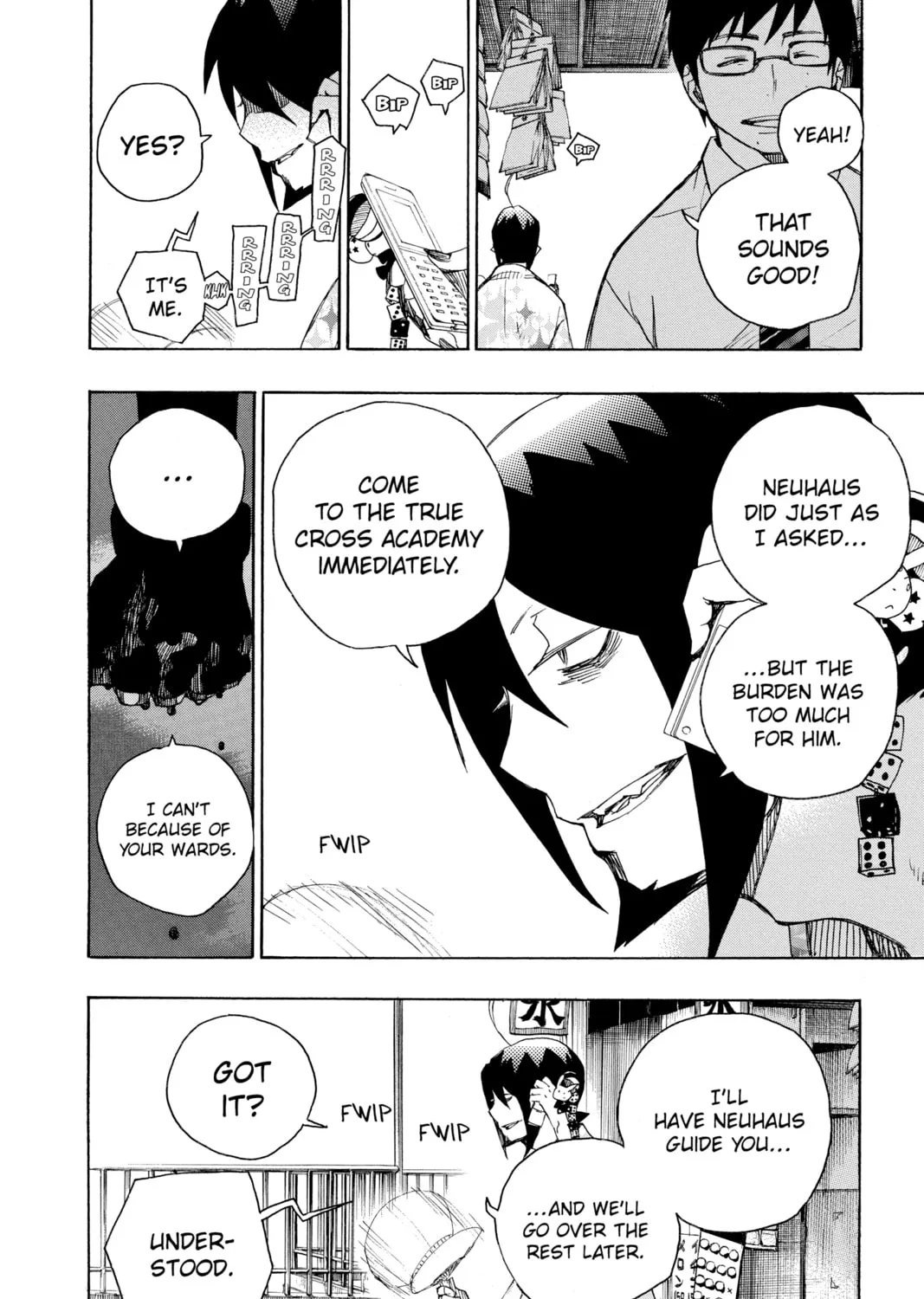 Read Blue Exorcist chapter 7 image 86 on Lezhin