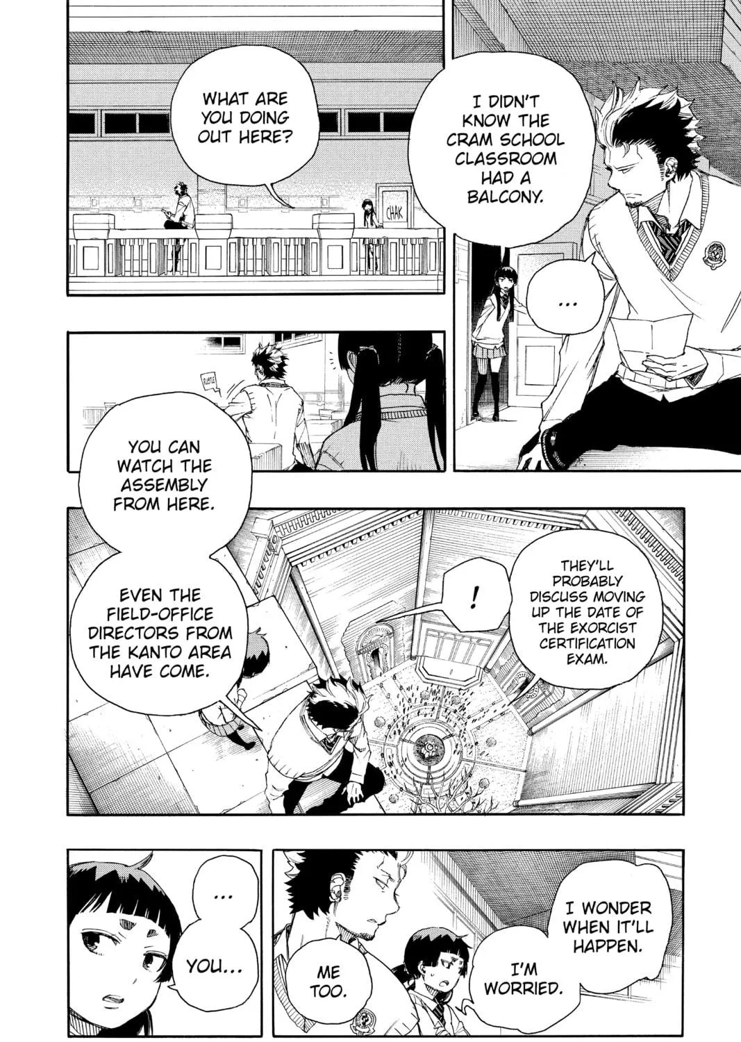 Read Blue Exorcist chapter 70 image 10 on Lezhin