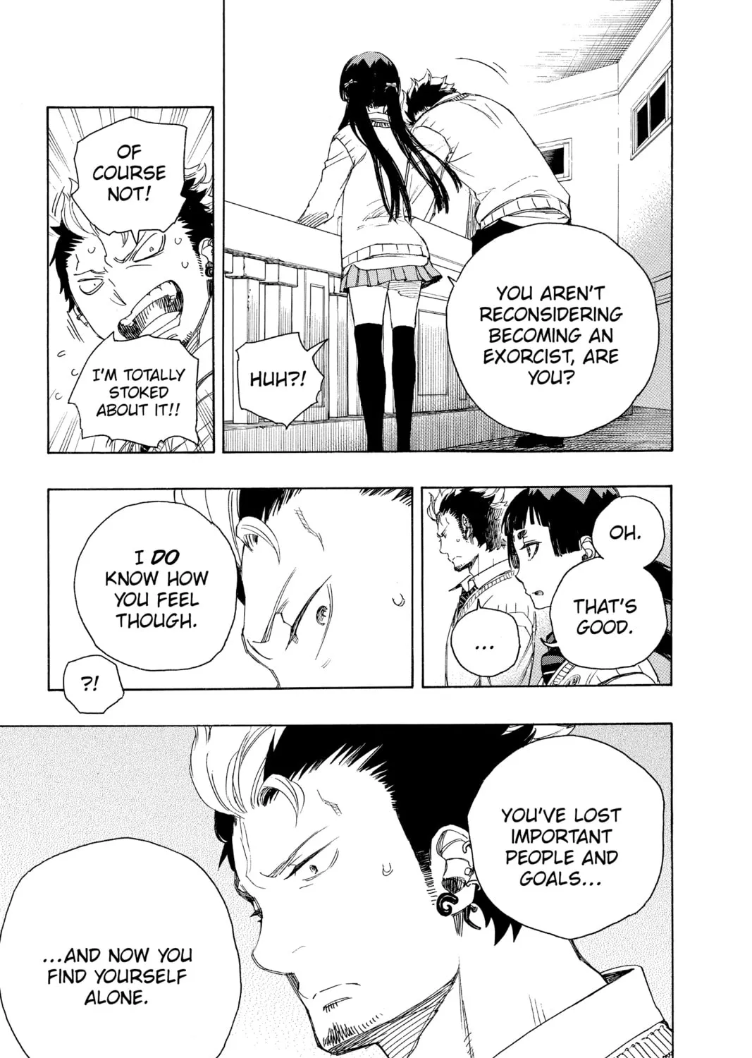Read Blue Exorcist chapter 70 image 12 on Lezhin
