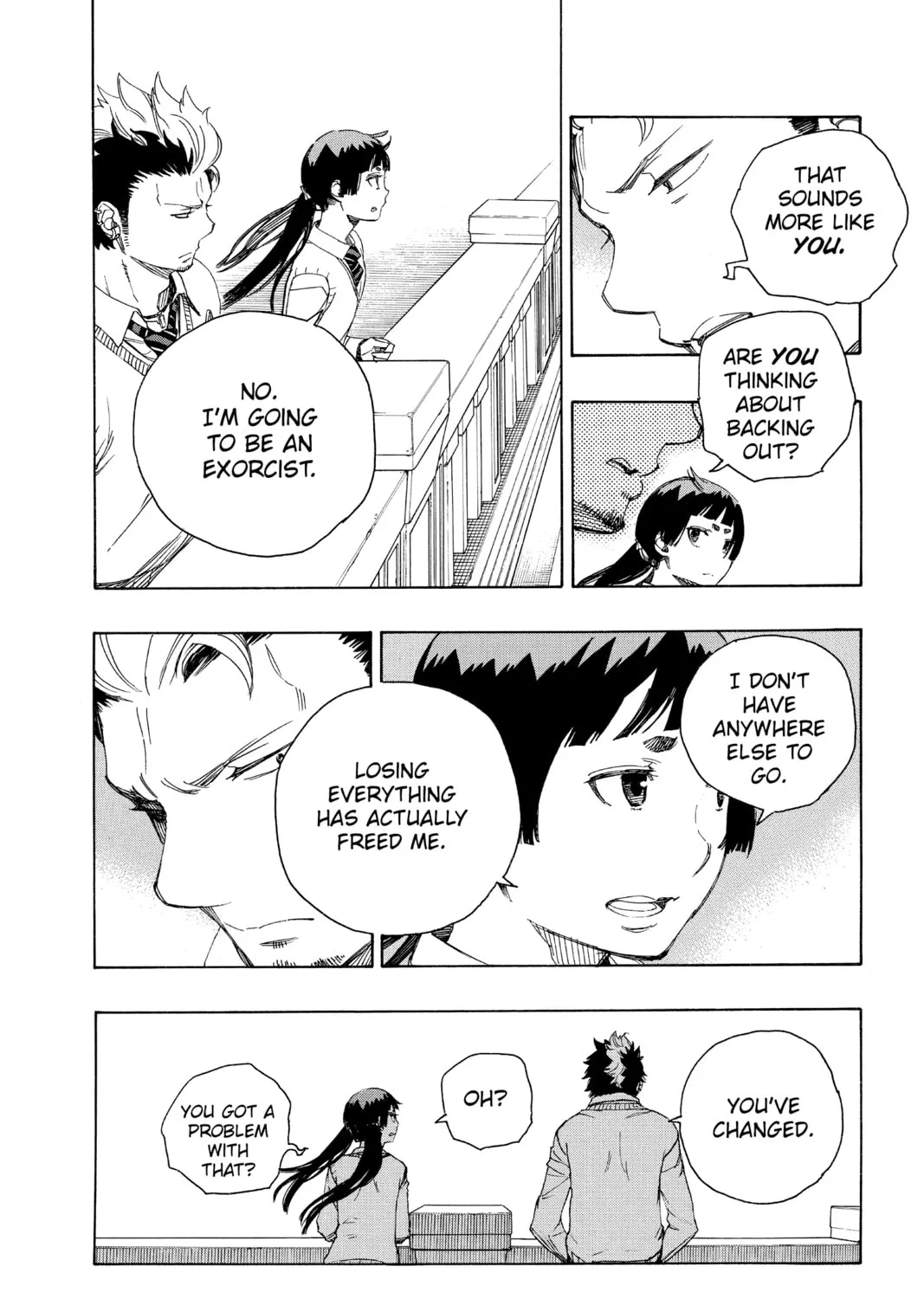 Read Blue Exorcist chapter 70 image 14 on Lezhin