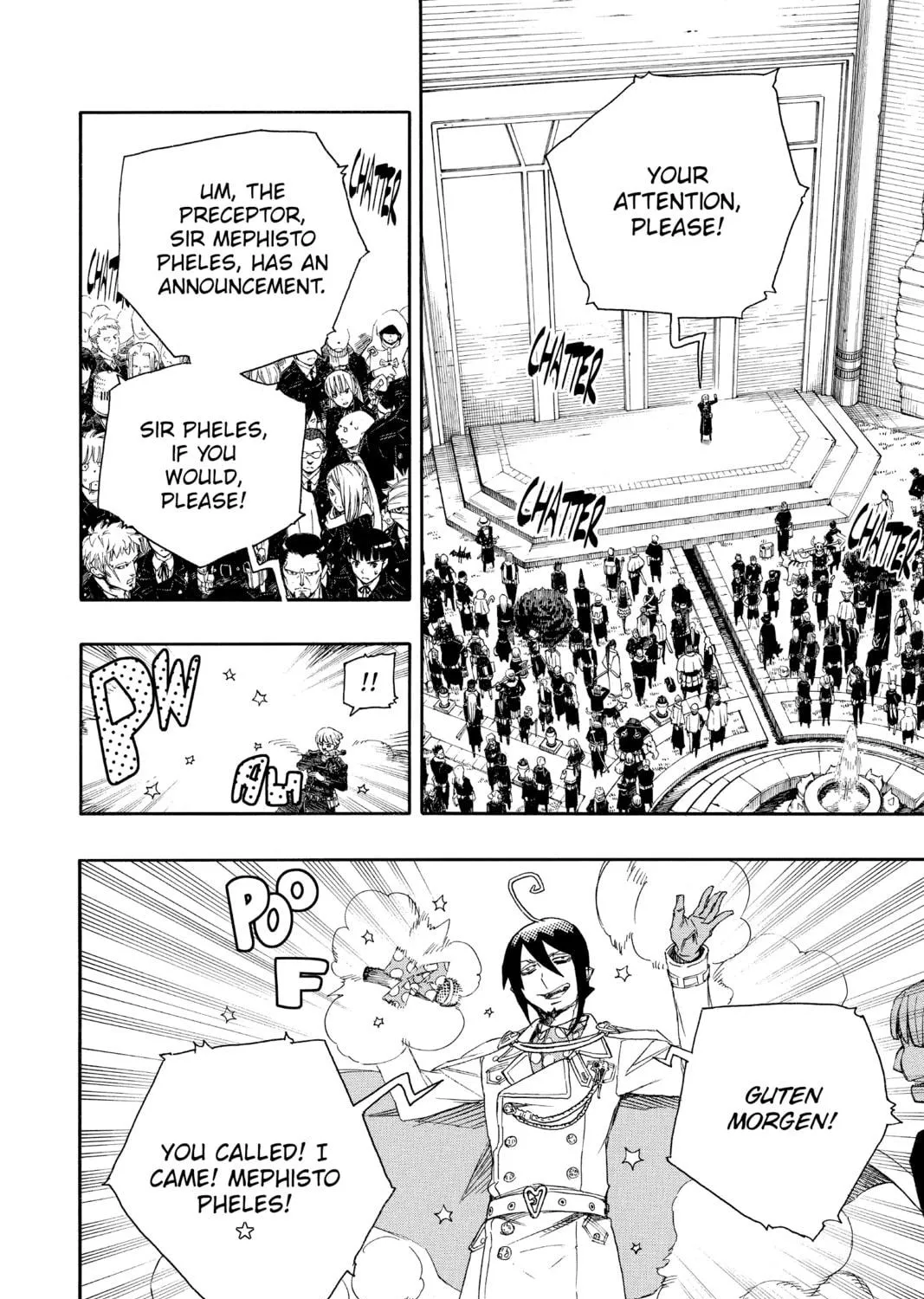 Read Blue Exorcist chapter 70 image 18 on Lezhin