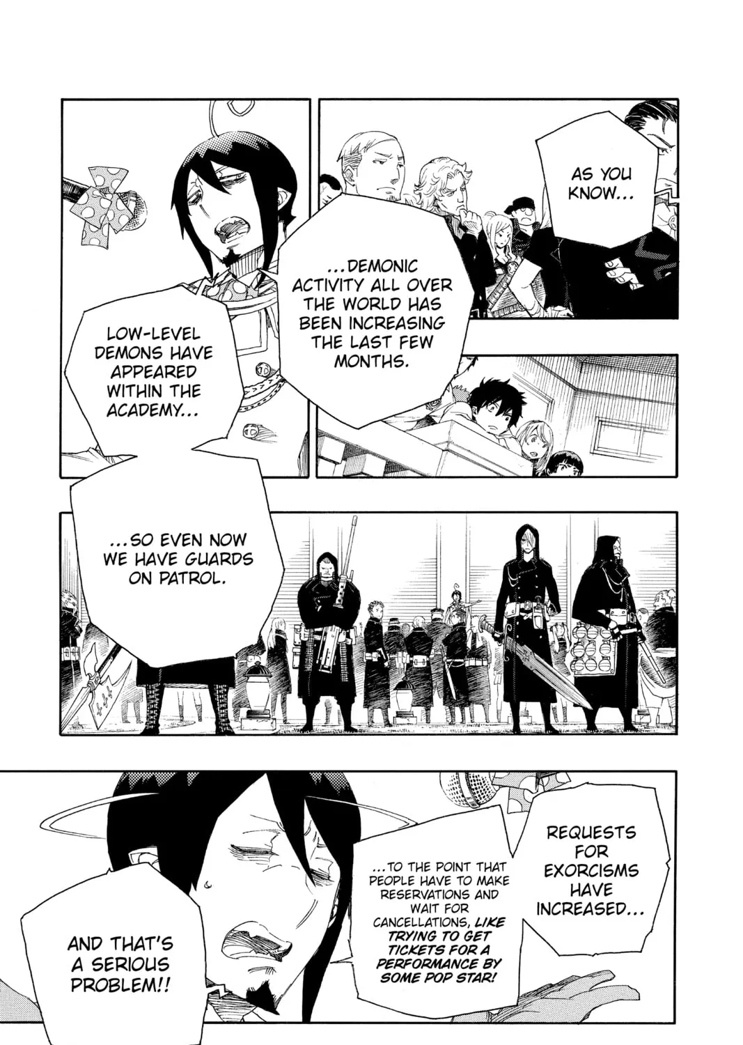 Read Blue Exorcist chapter 70 image 20 on Lezhin