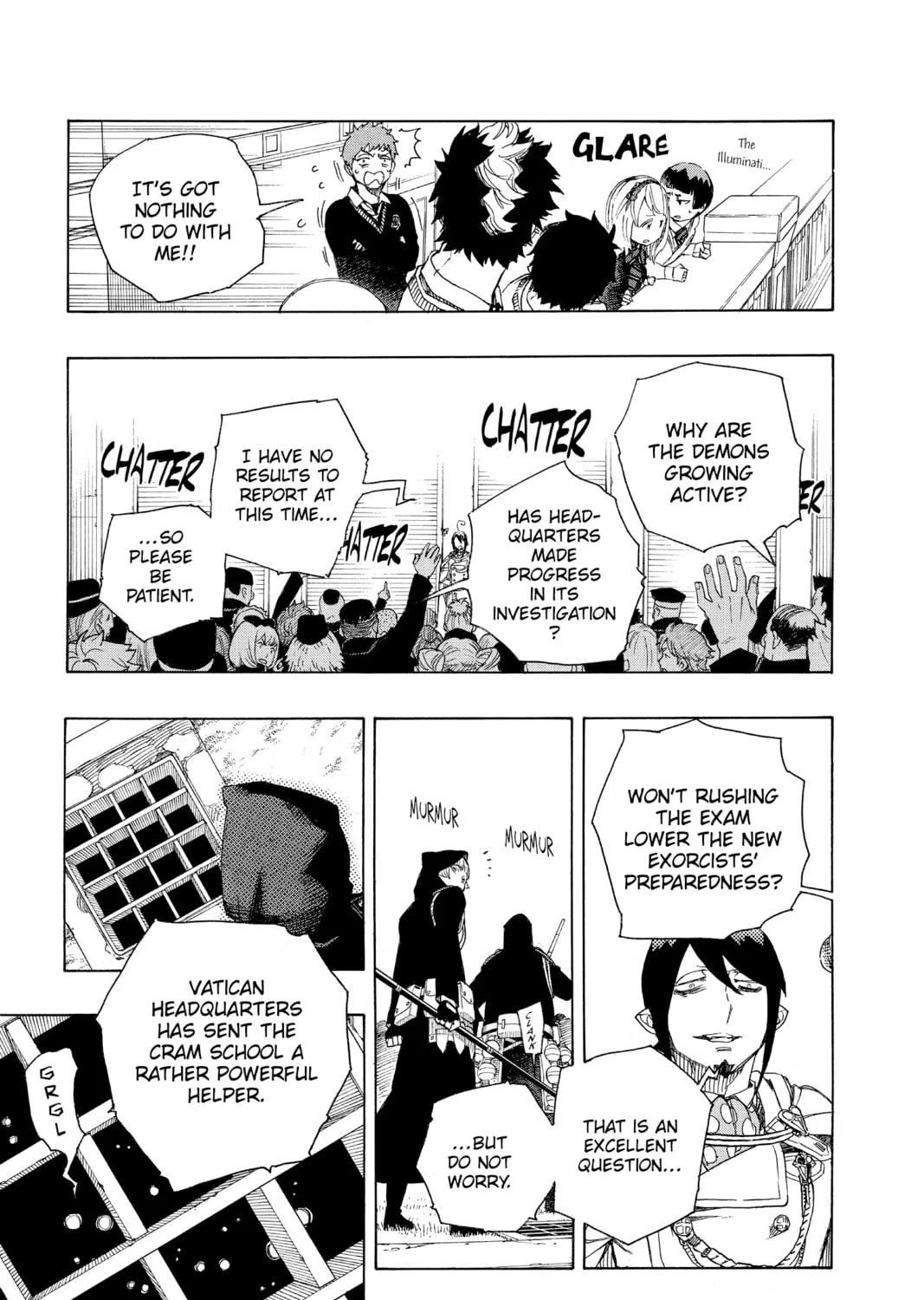 Read Blue Exorcist chapter 70 image 24 on Lezhin