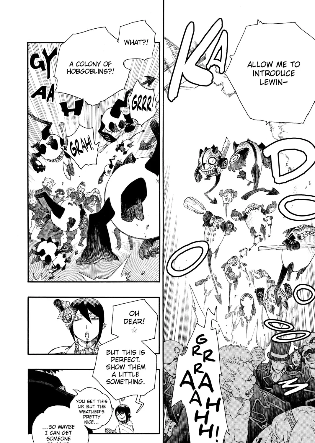 Read Blue Exorcist chapter 70 image 26 on Lezhin