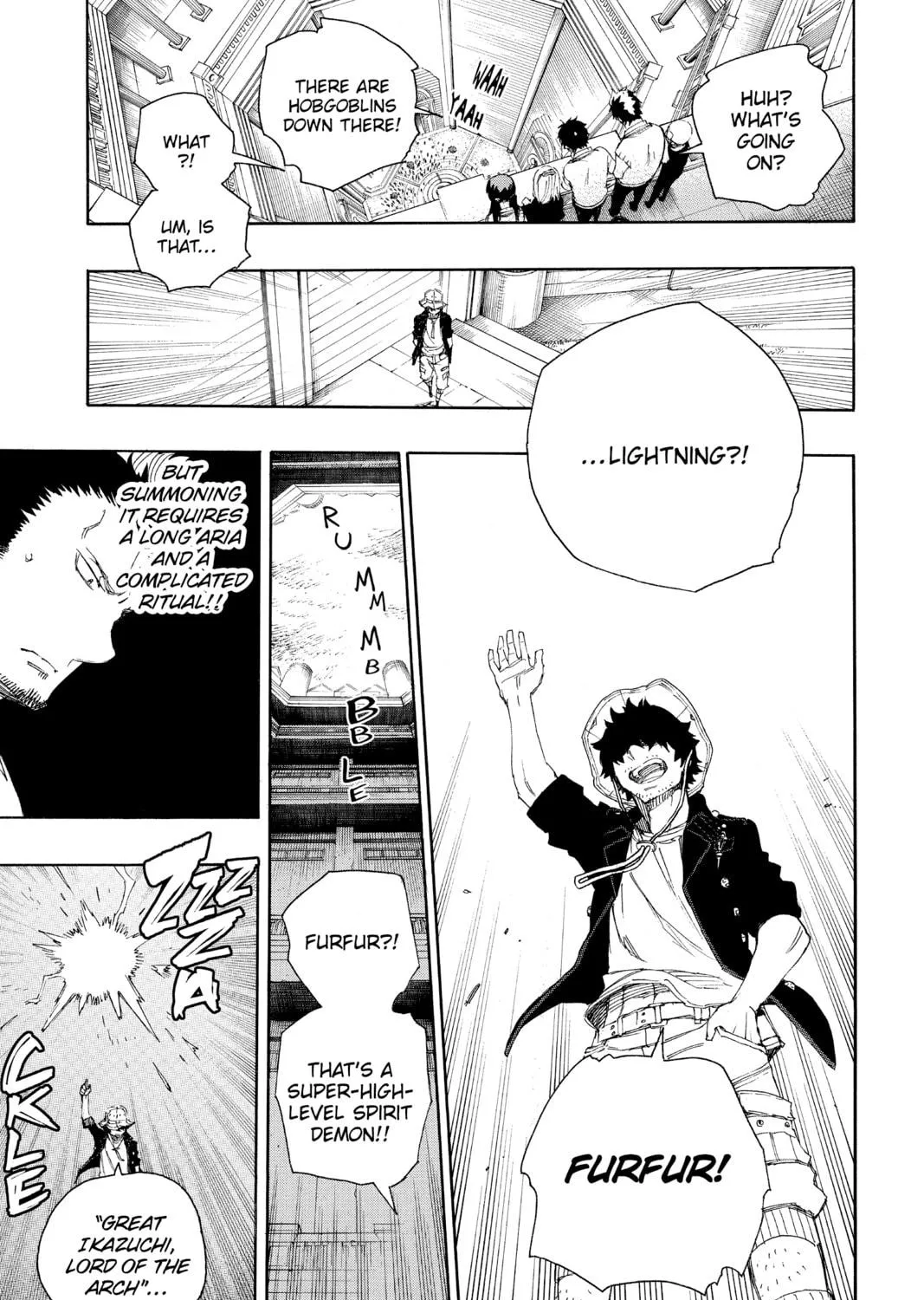 Read Blue Exorcist chapter 70 image 28 on Lezhin