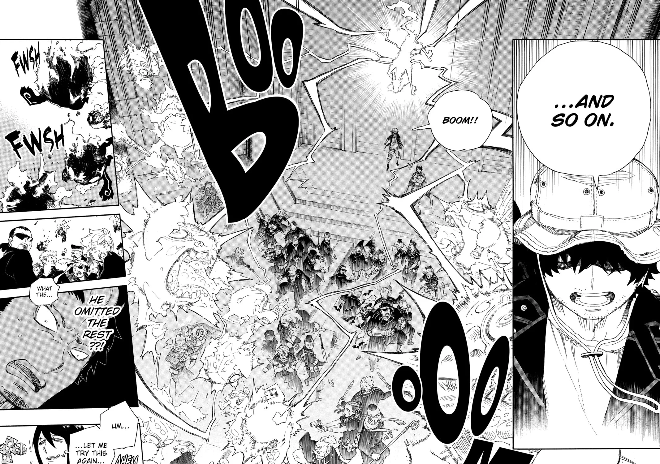 Read Blue Exorcist chapter 70 image 30 on Lezhin