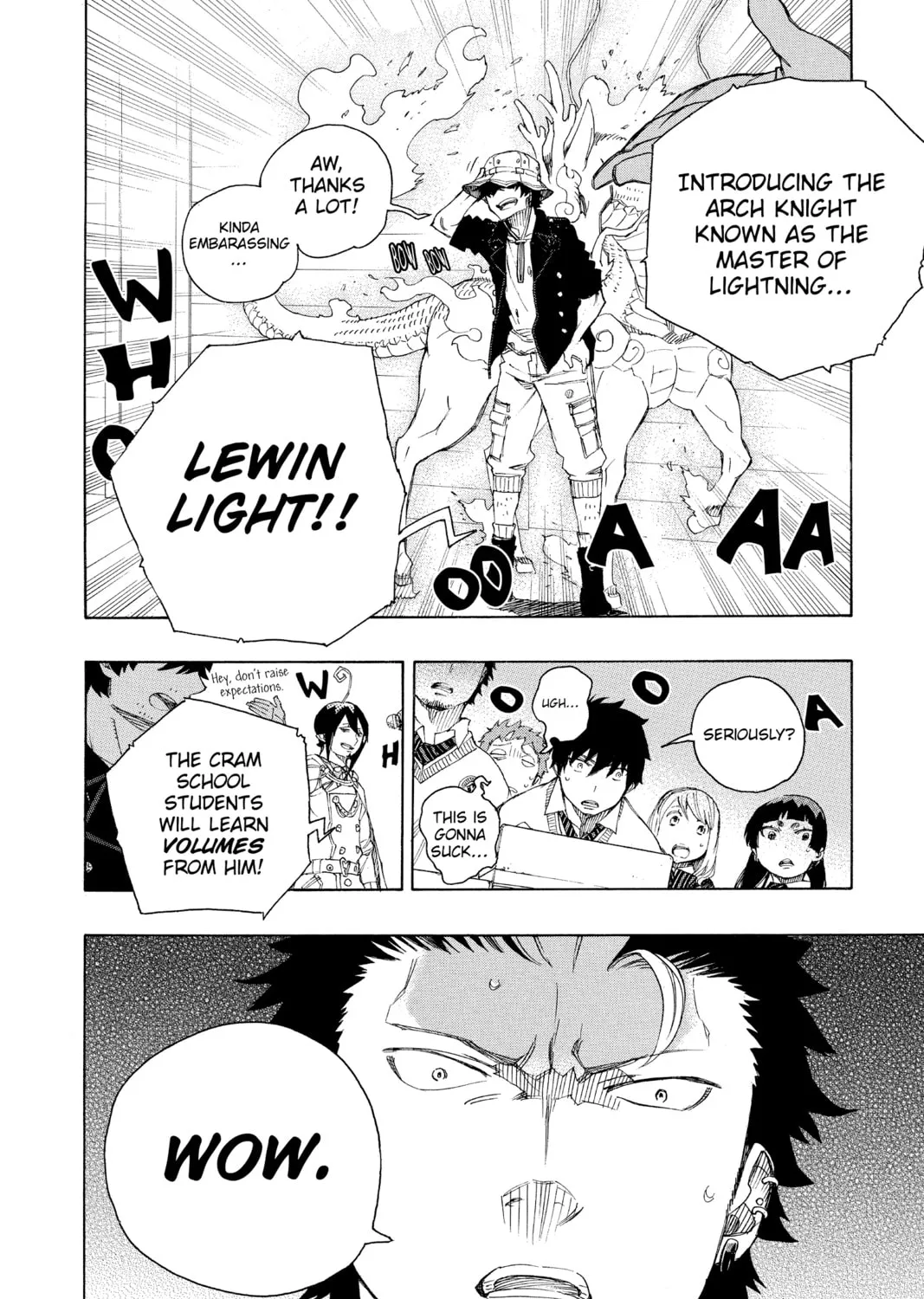 Read Blue Exorcist chapter 70 image 32 on Lezhin