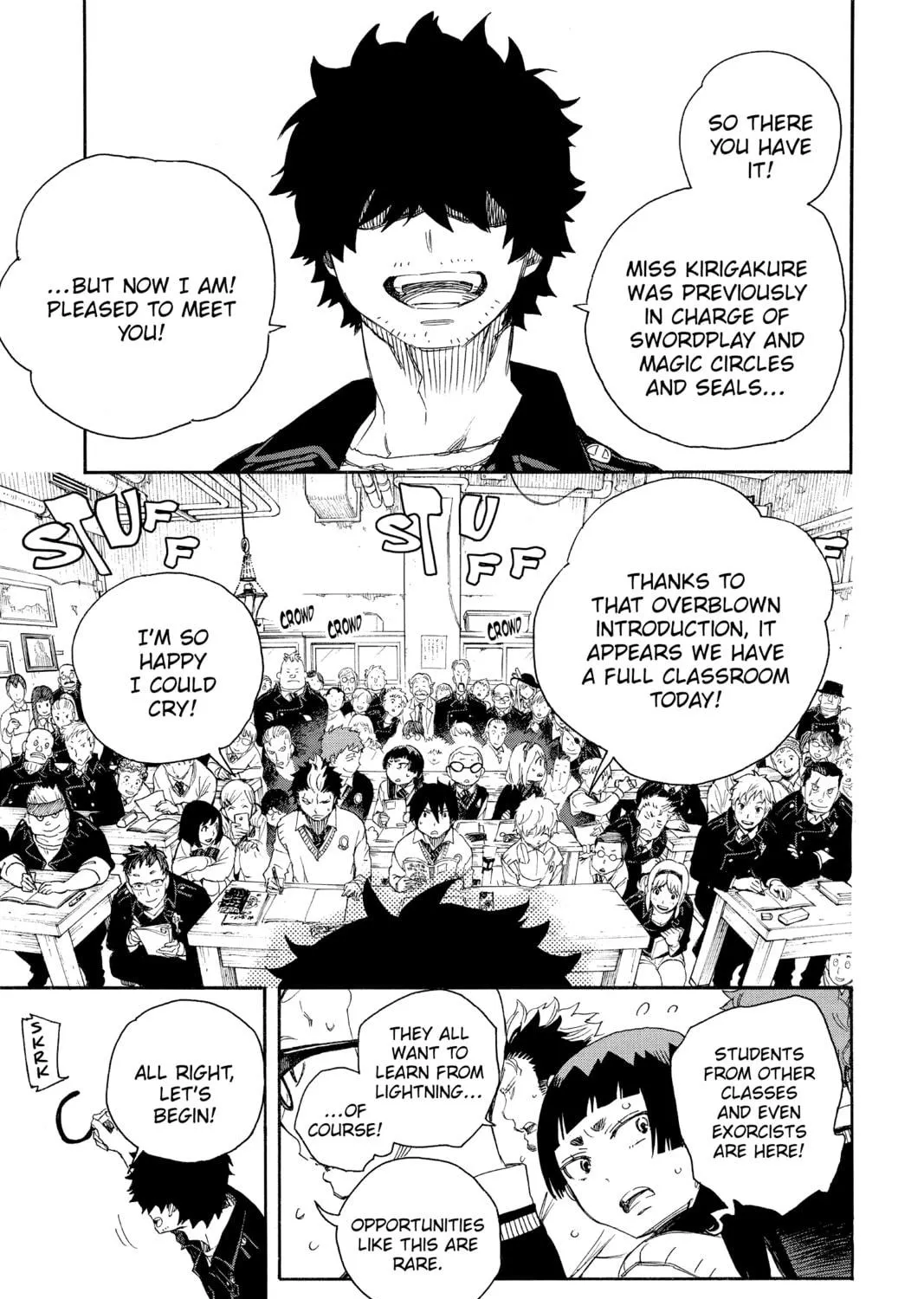 Read Blue Exorcist chapter 70 image 34 on Lezhin