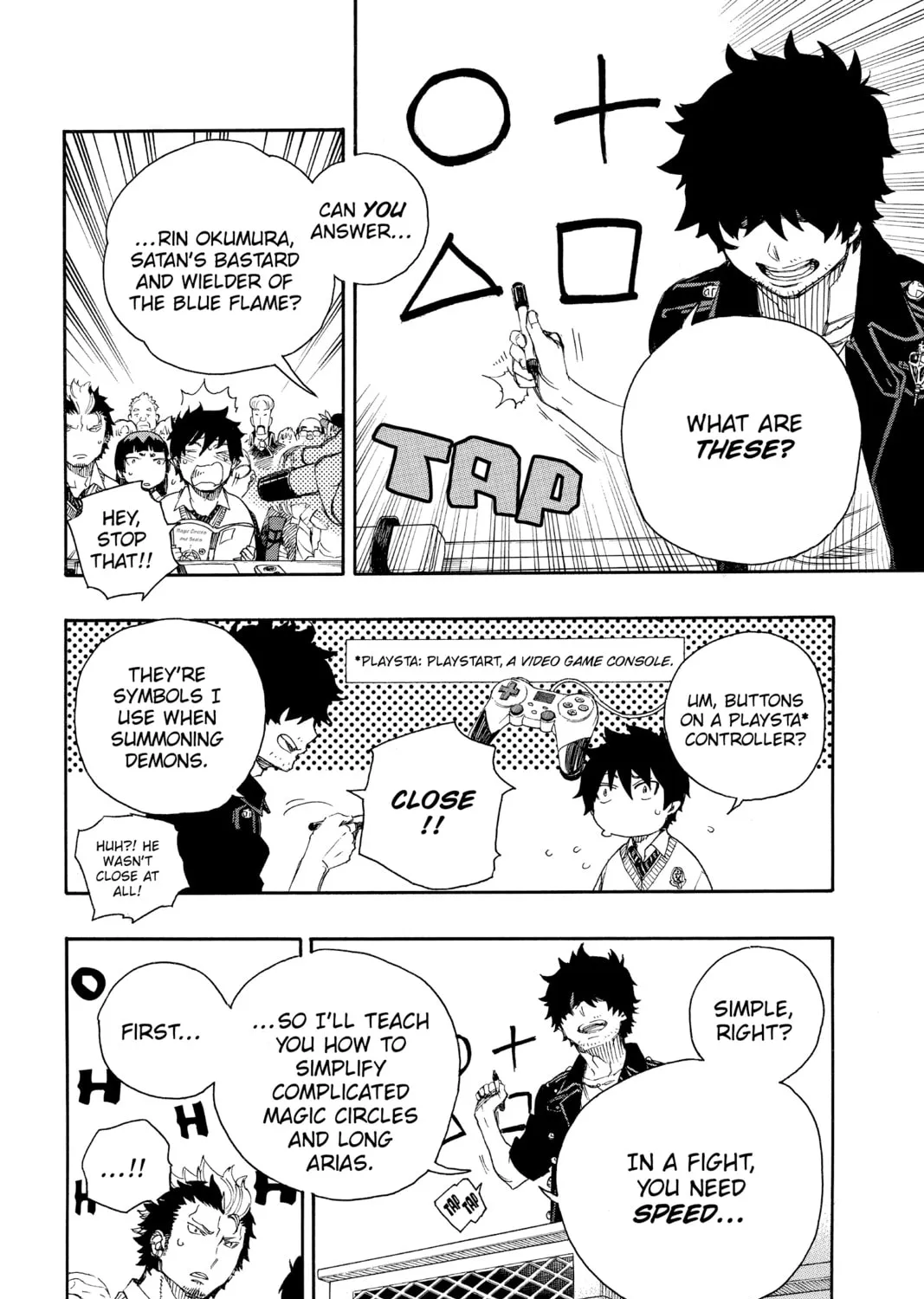 Read Blue Exorcist chapter 70 image 36 on Lezhin