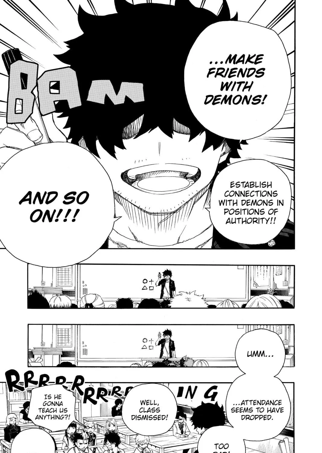 Read Blue Exorcist chapter 70 image 38 on Lezhin