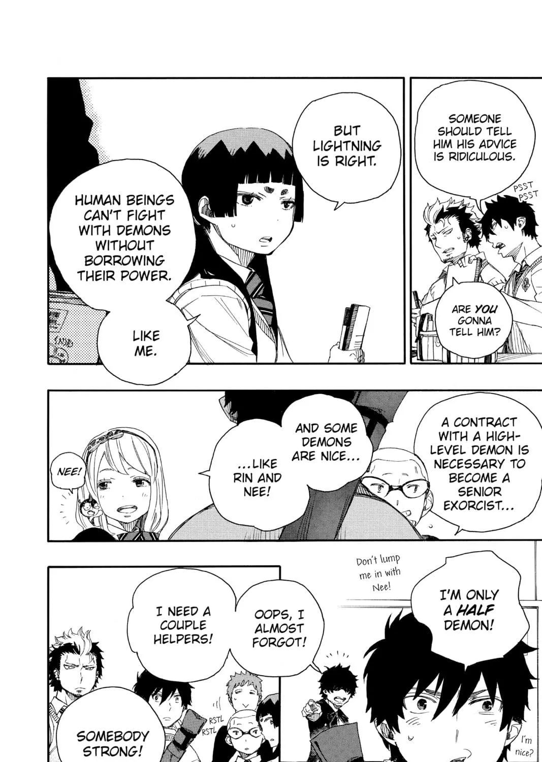 Read Blue Exorcist chapter 70 image 40 on Lezhin