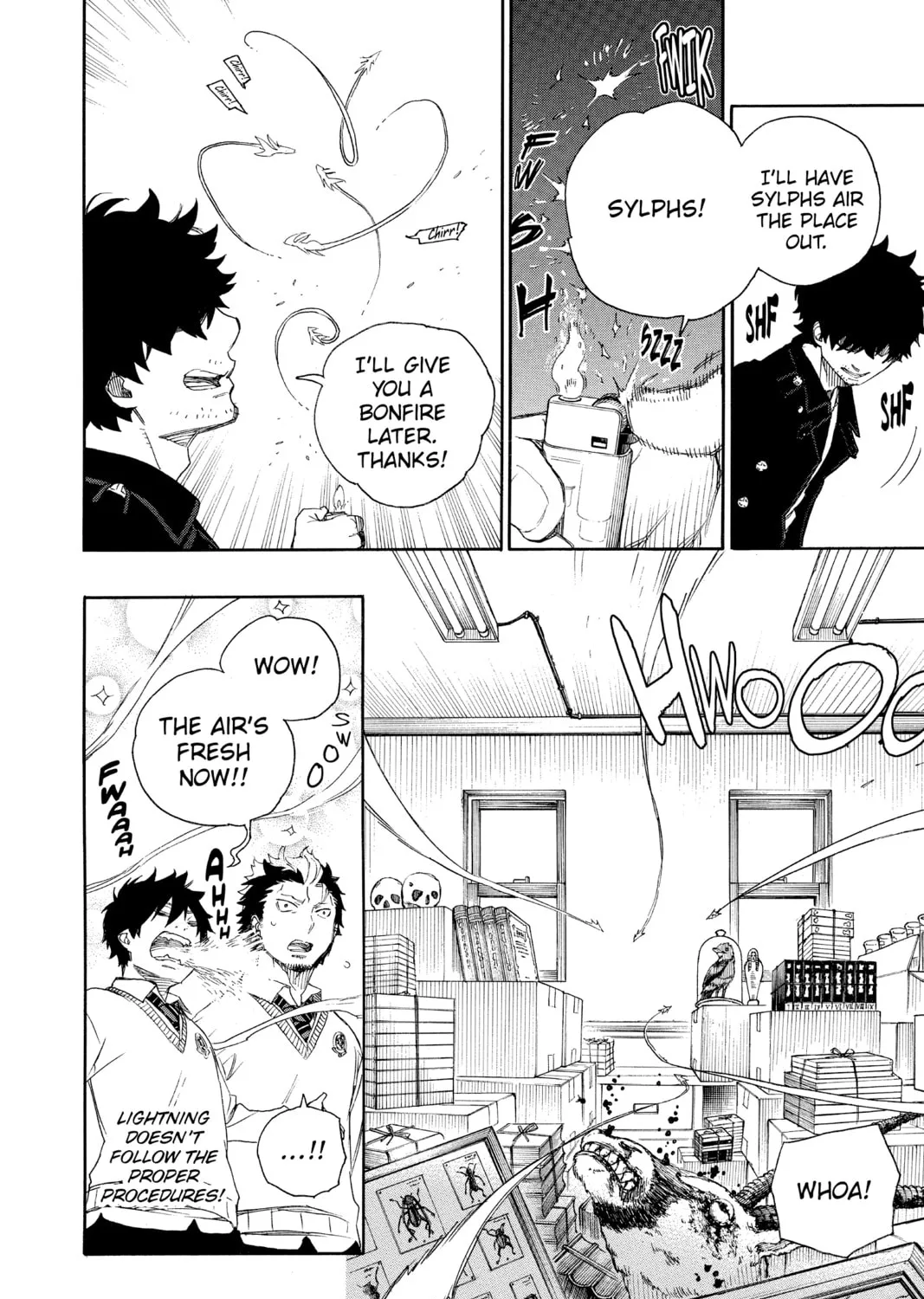 Read Blue Exorcist chapter 70 image 44 on Lezhin