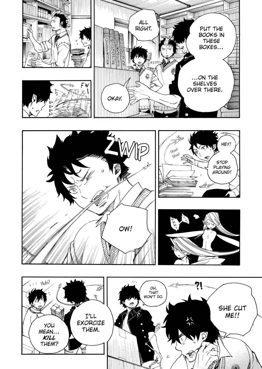 Read Blue Exorcist chapter 70 image 48 on Lezhin