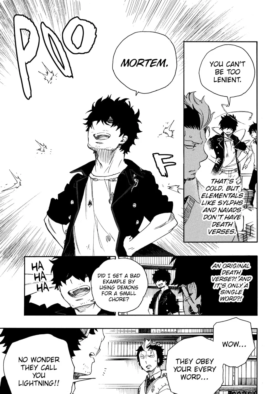 Read Blue Exorcist chapter 70 image 50 on Lezhin