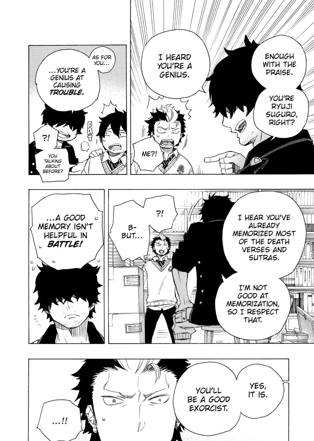 Read Blue Exorcist chapter 70 image 52 on Lezhin