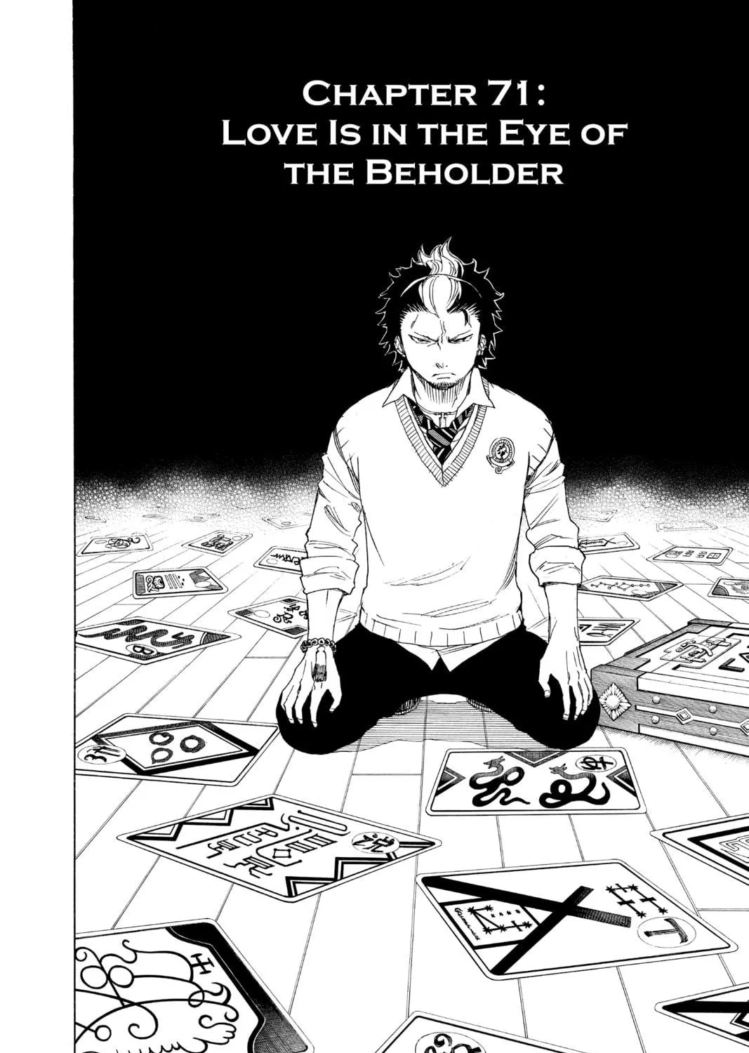 Read Blue Exorcist chapter 71 image 10 on Lezhin