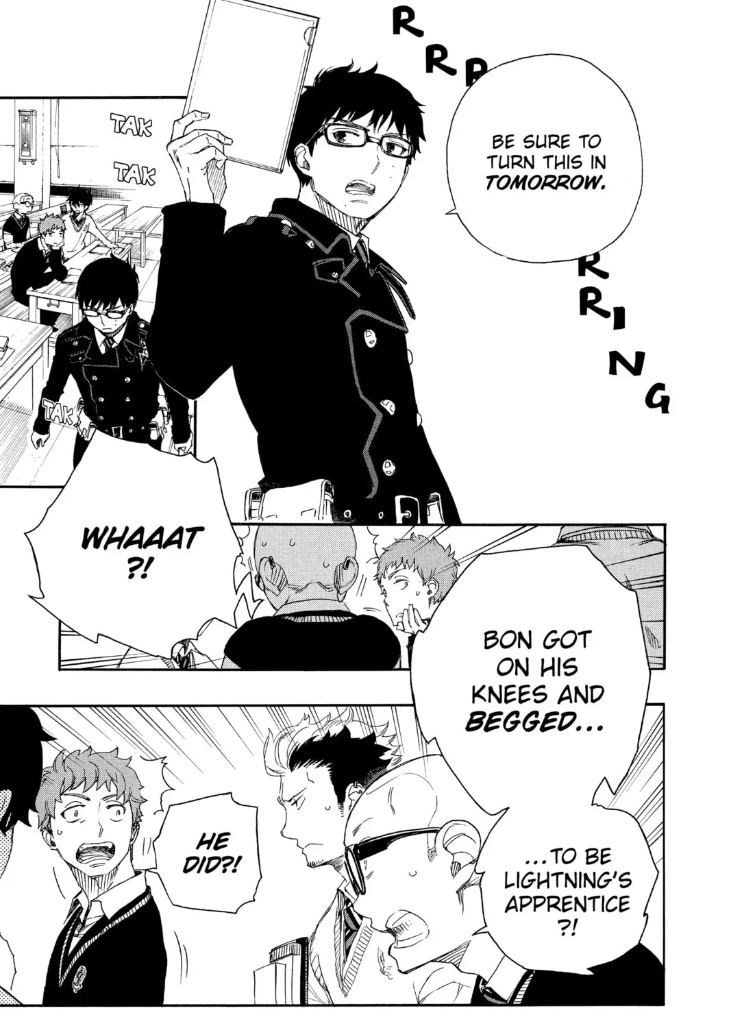 Read Blue Exorcist chapter 71 image 12 on Lezhin