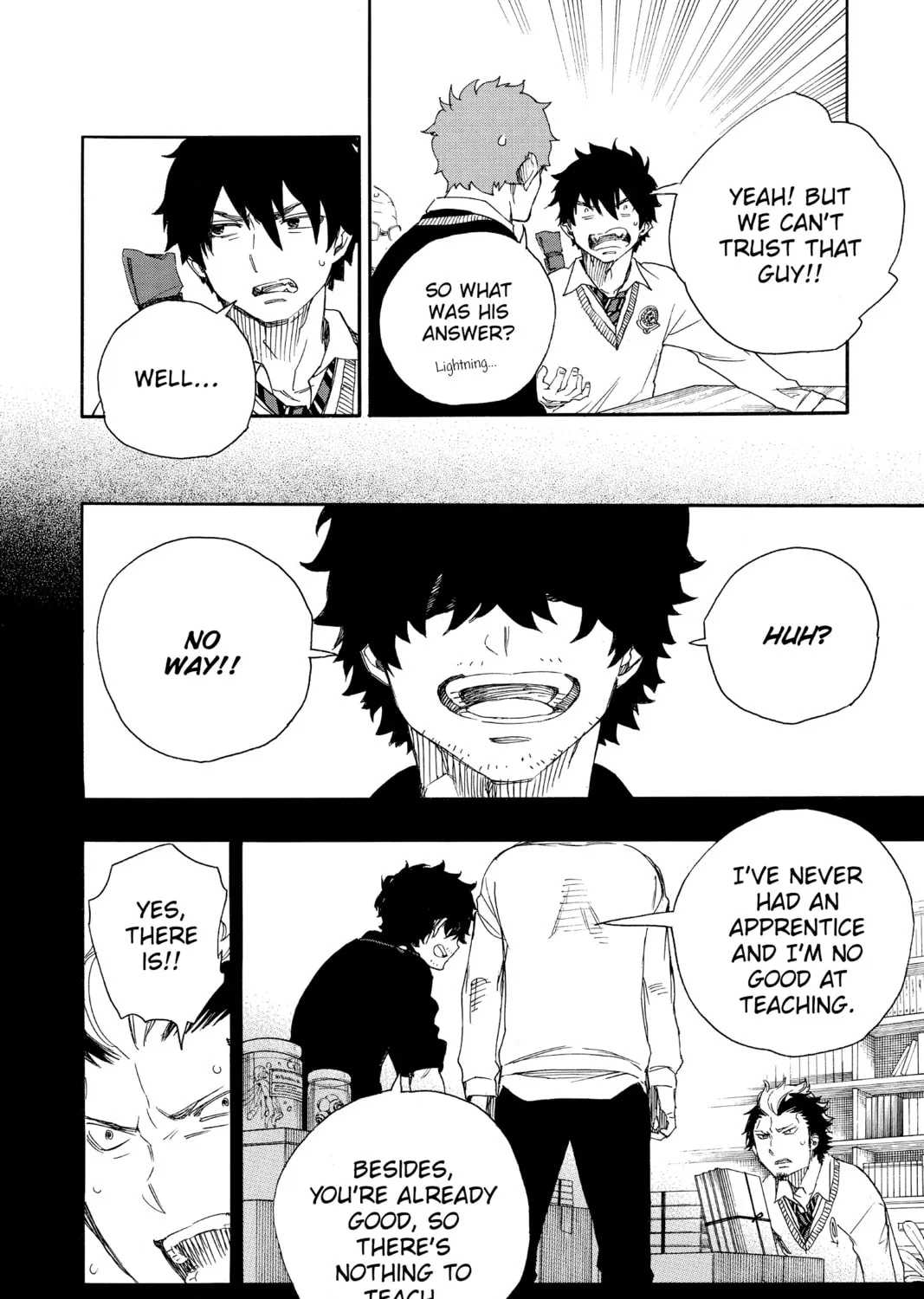 Read Blue Exorcist chapter 71 image 14 on Lezhin