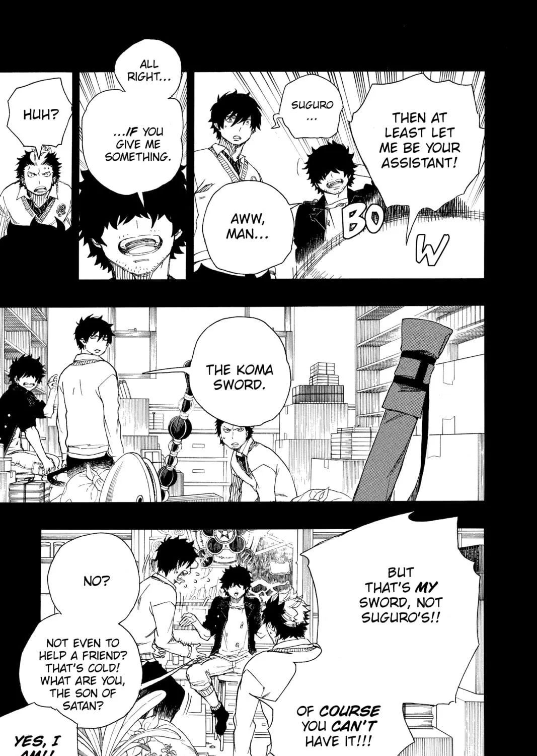 Read Blue Exorcist chapter 71 image 16 on Lezhin