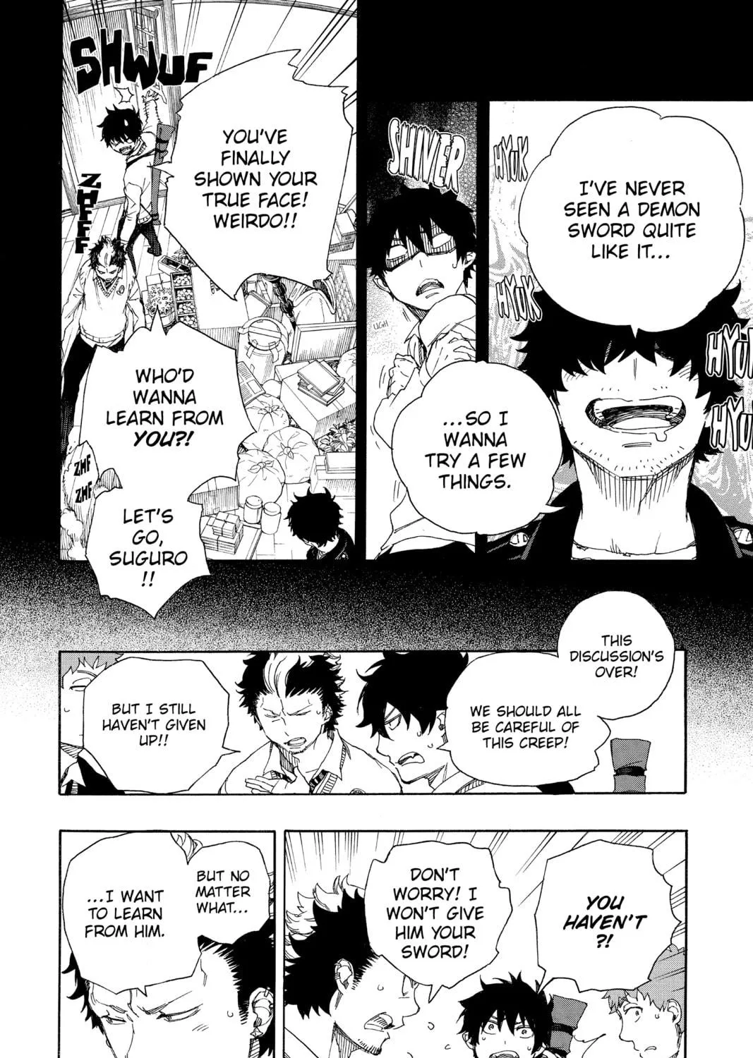 Read Blue Exorcist chapter 71 image 18 on Lezhin