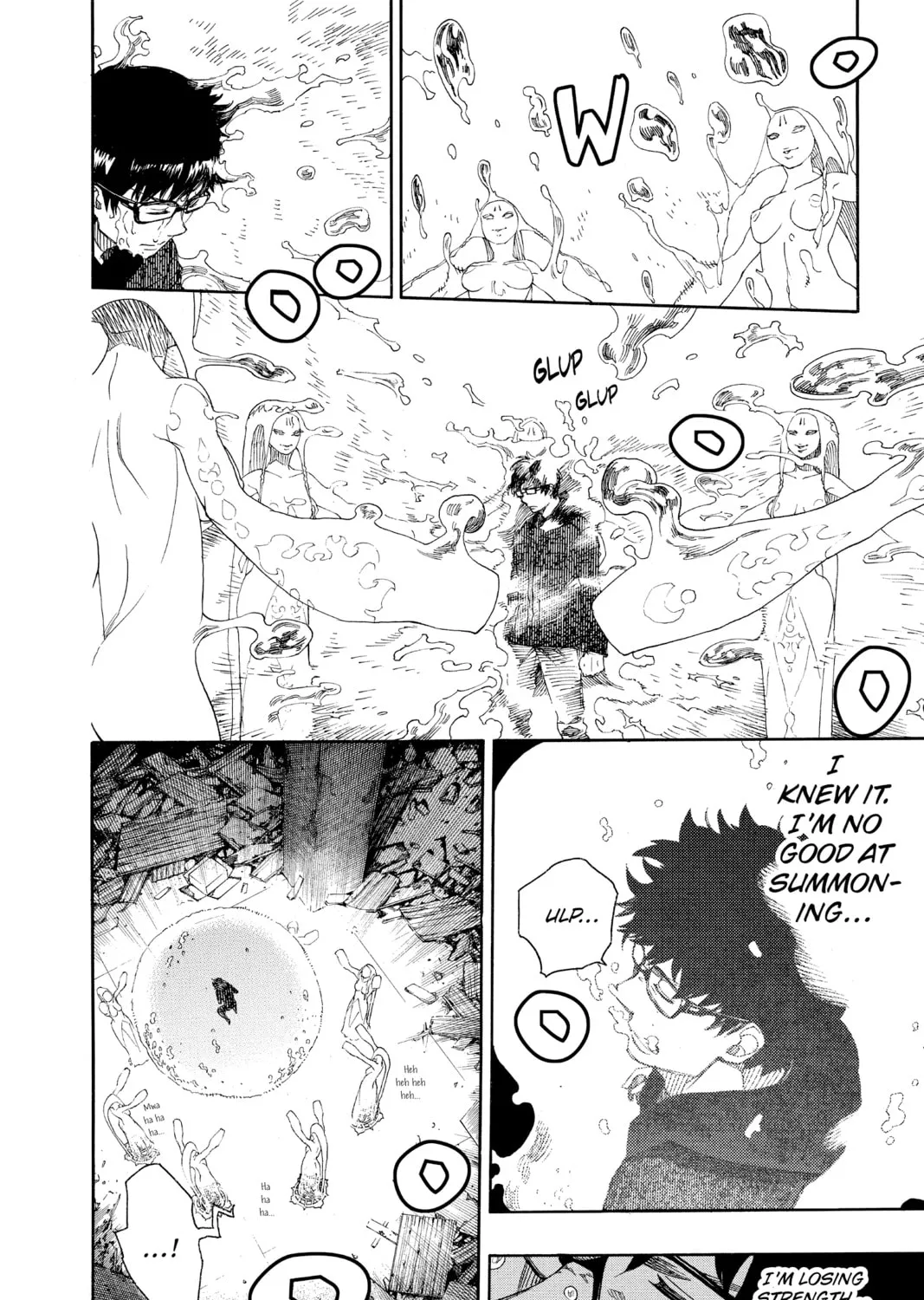 Read Blue Exorcist chapter 71 image 2 on Lezhin