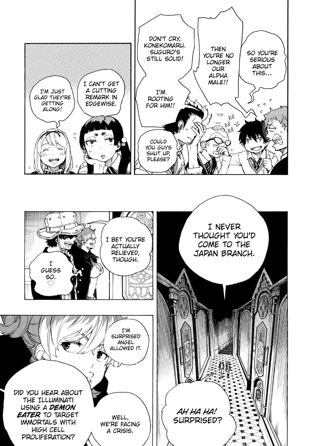 Read Blue Exorcist chapter 71 image 24 on Lezhin