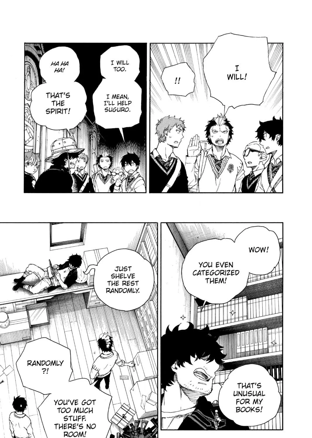 Read Blue Exorcist chapter 71 image 28 on Lezhin