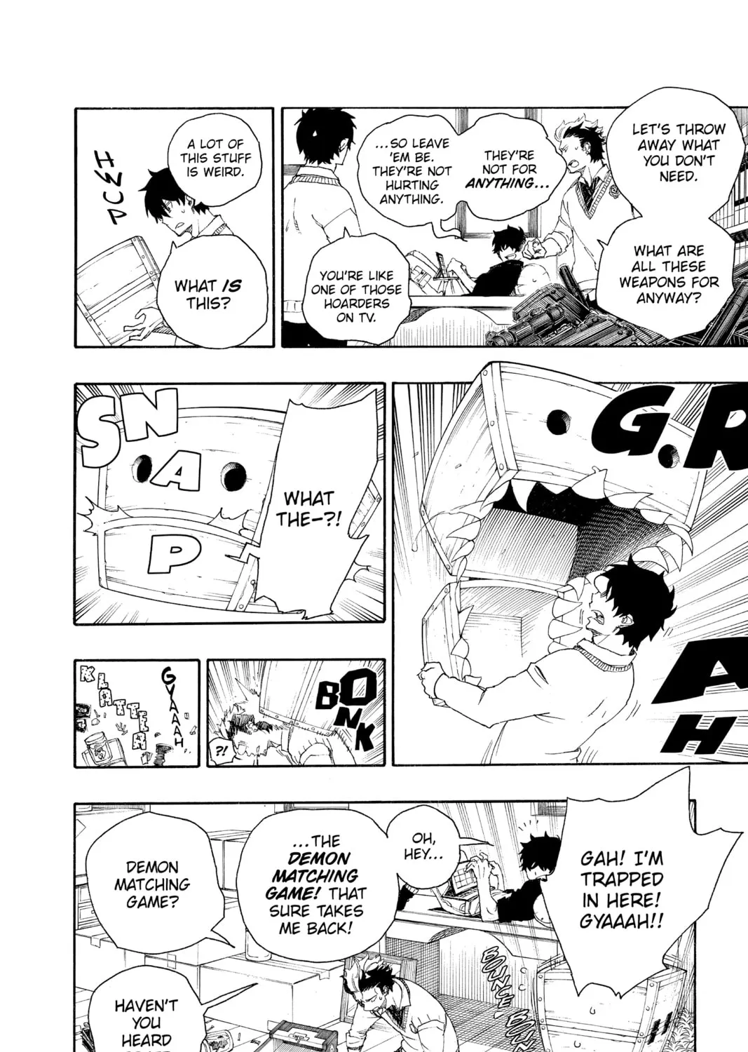Read Blue Exorcist chapter 71 image 30 on Lezhin