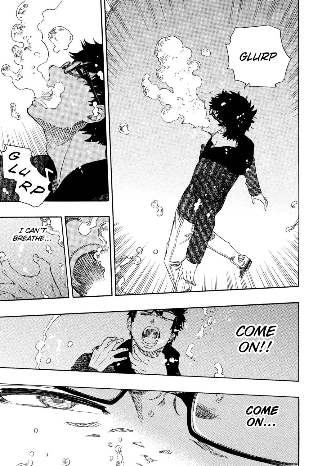 Read Blue Exorcist chapter 71 image 4 on Lezhin