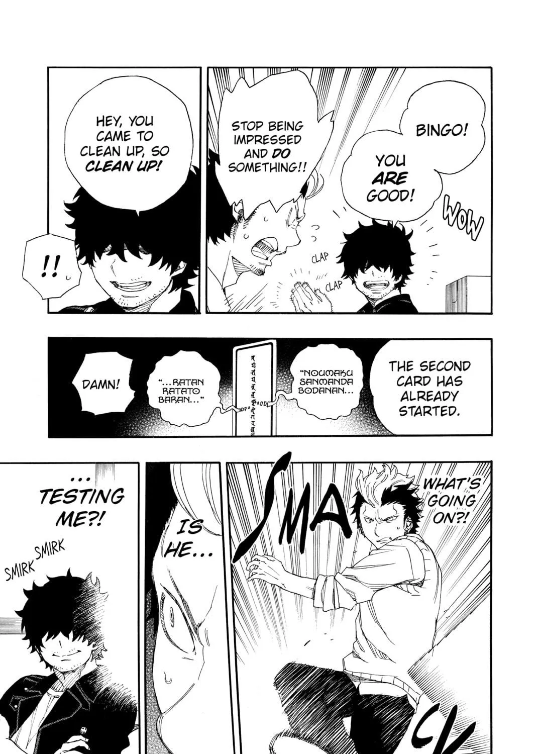 Read Blue Exorcist chapter 71 image 40 on Lezhin