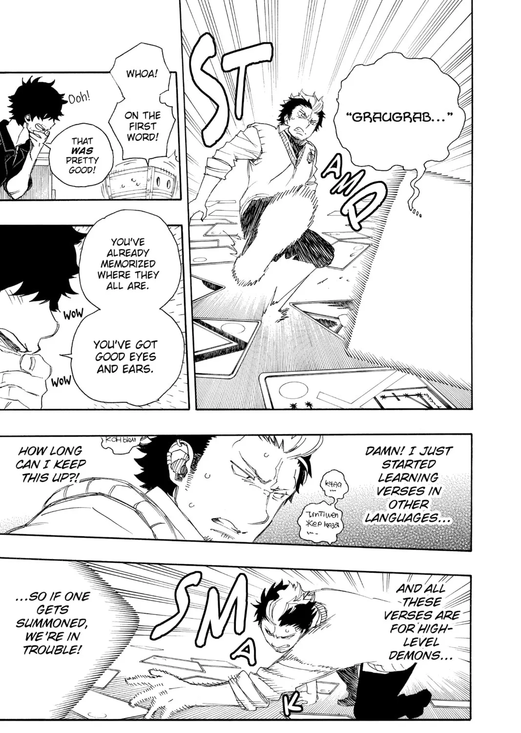 Read Blue Exorcist chapter 71 image 44 on Lezhin