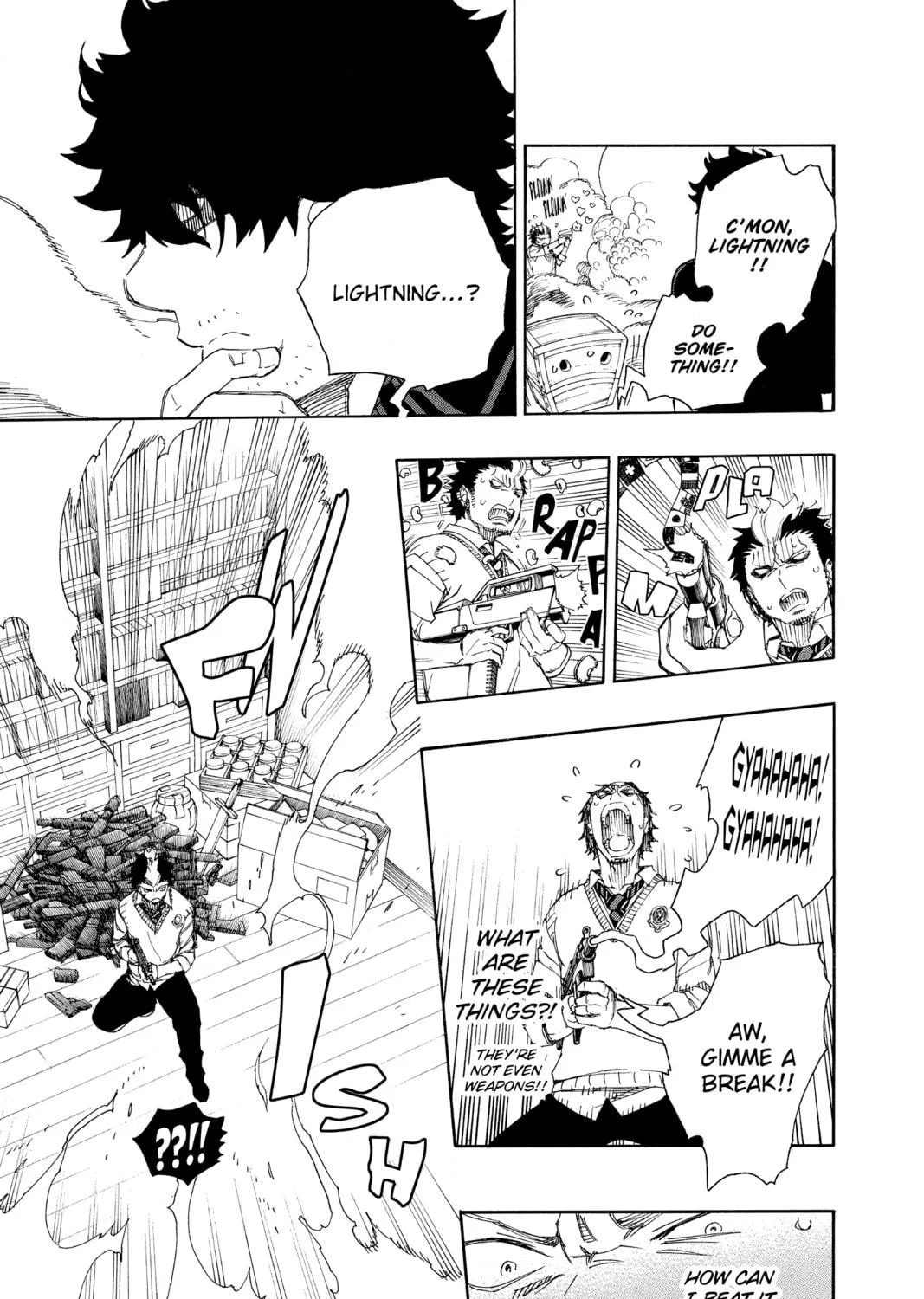 Read Blue Exorcist chapter 71 image 52 on Lezhin