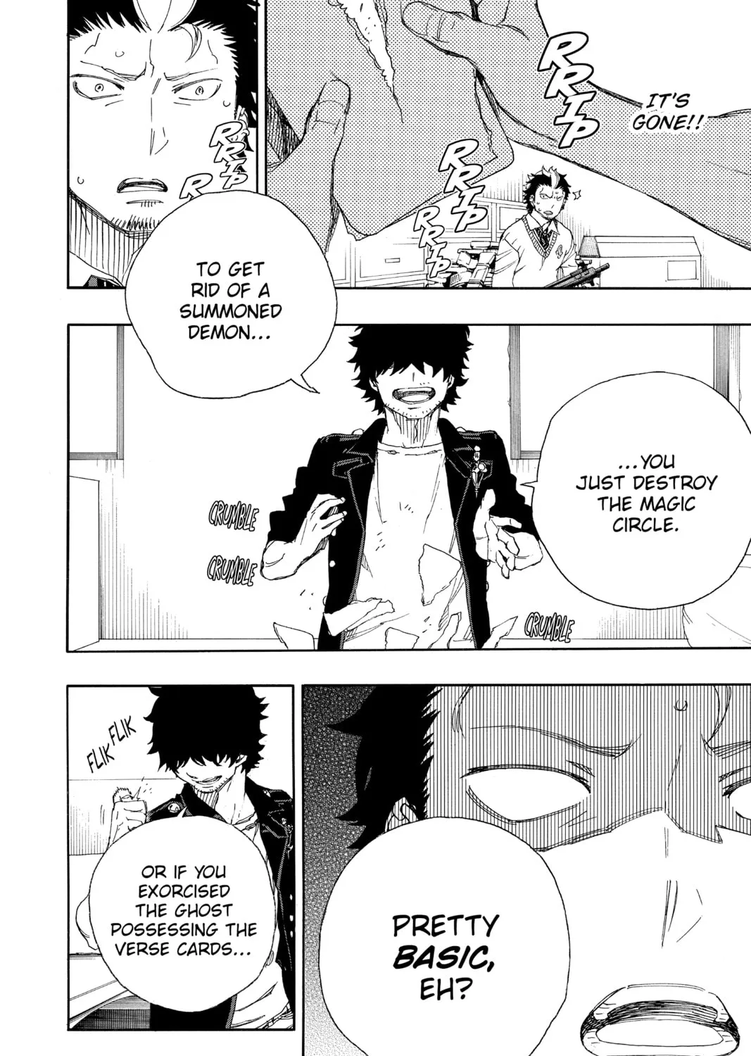 Read Blue Exorcist chapter 71 image 54 on Lezhin